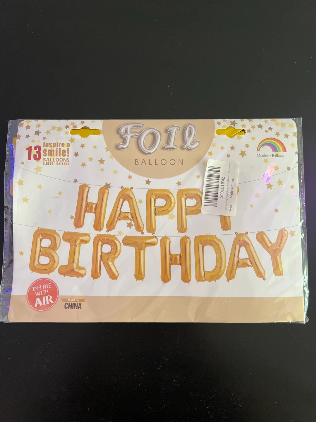 Happy Birthday Balloon Set 🏆