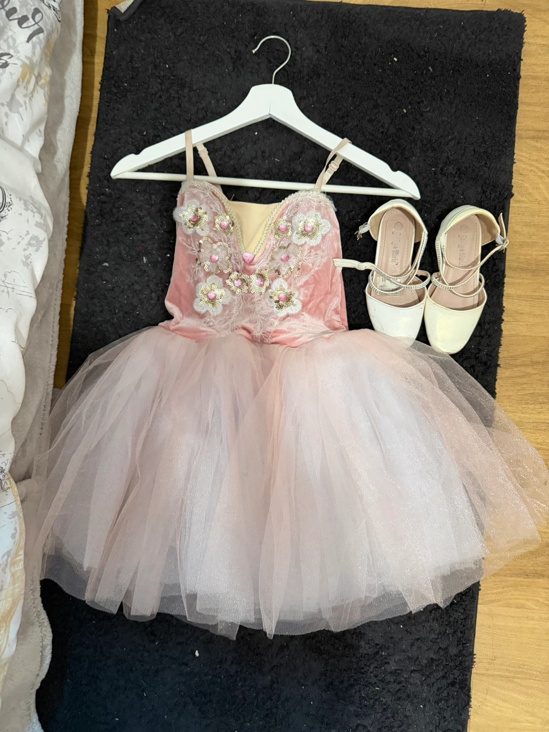 Pink Ballet Tutu Costume with Shoes