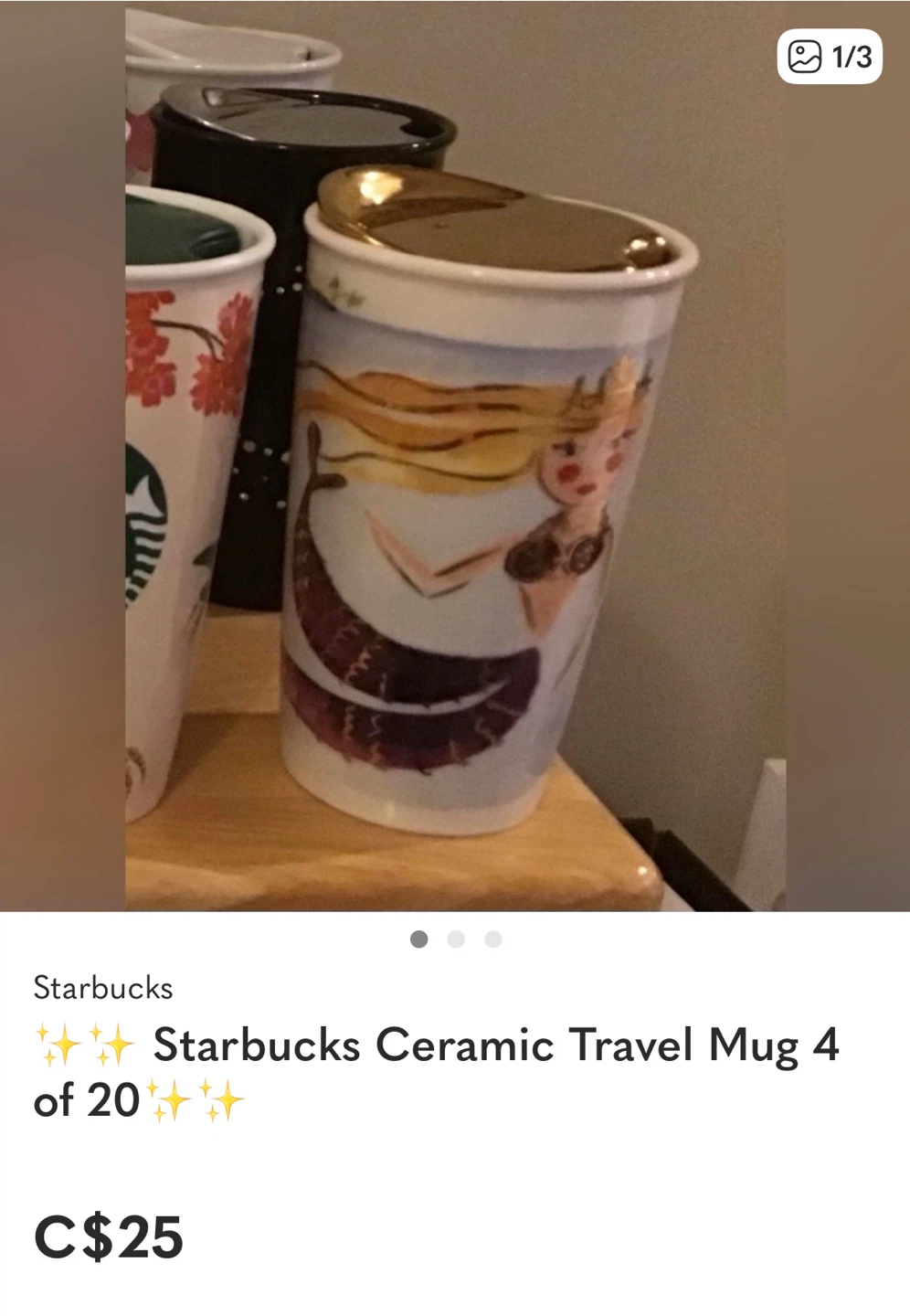 ✨✨Starbucks Ceramic Travel Mug 4 of 20 🏆