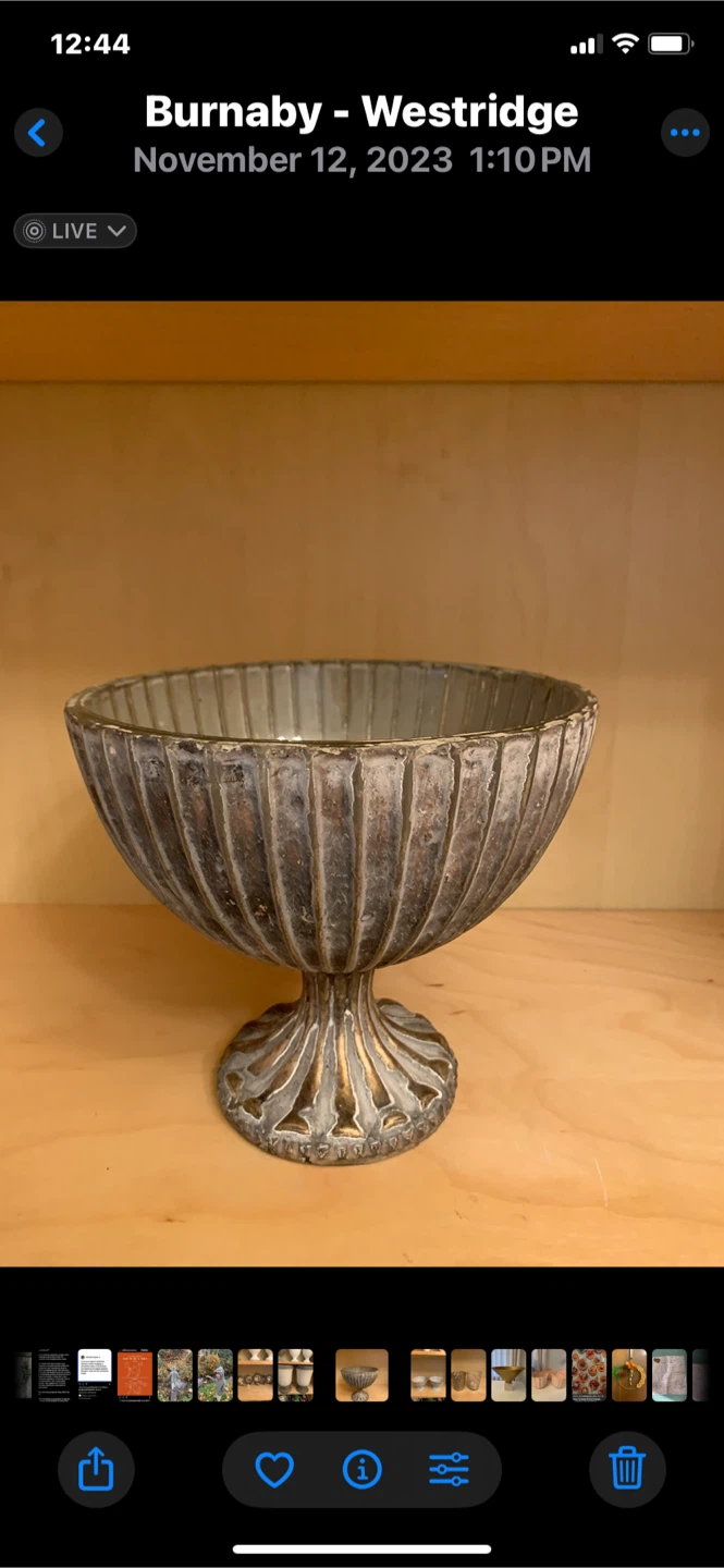 Decorative Pedestal Bowl 🏆