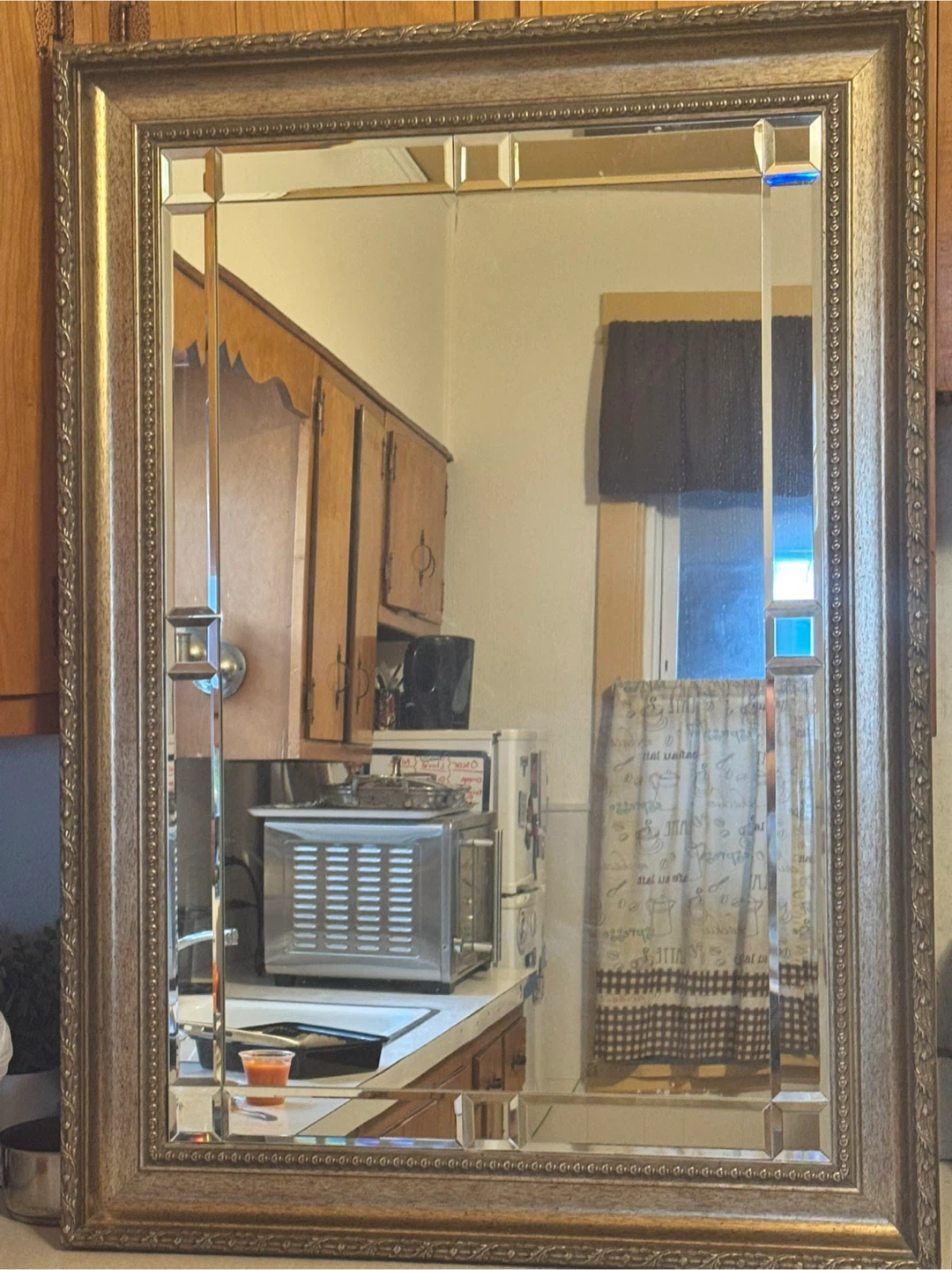 Kirkland's 24x36 Champagne Distressed Mirror