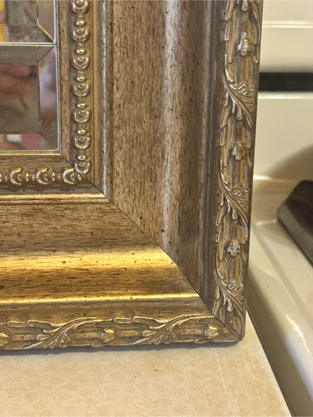 Kirkland's 24x36 Champagne Distressed Mirror - photo 4