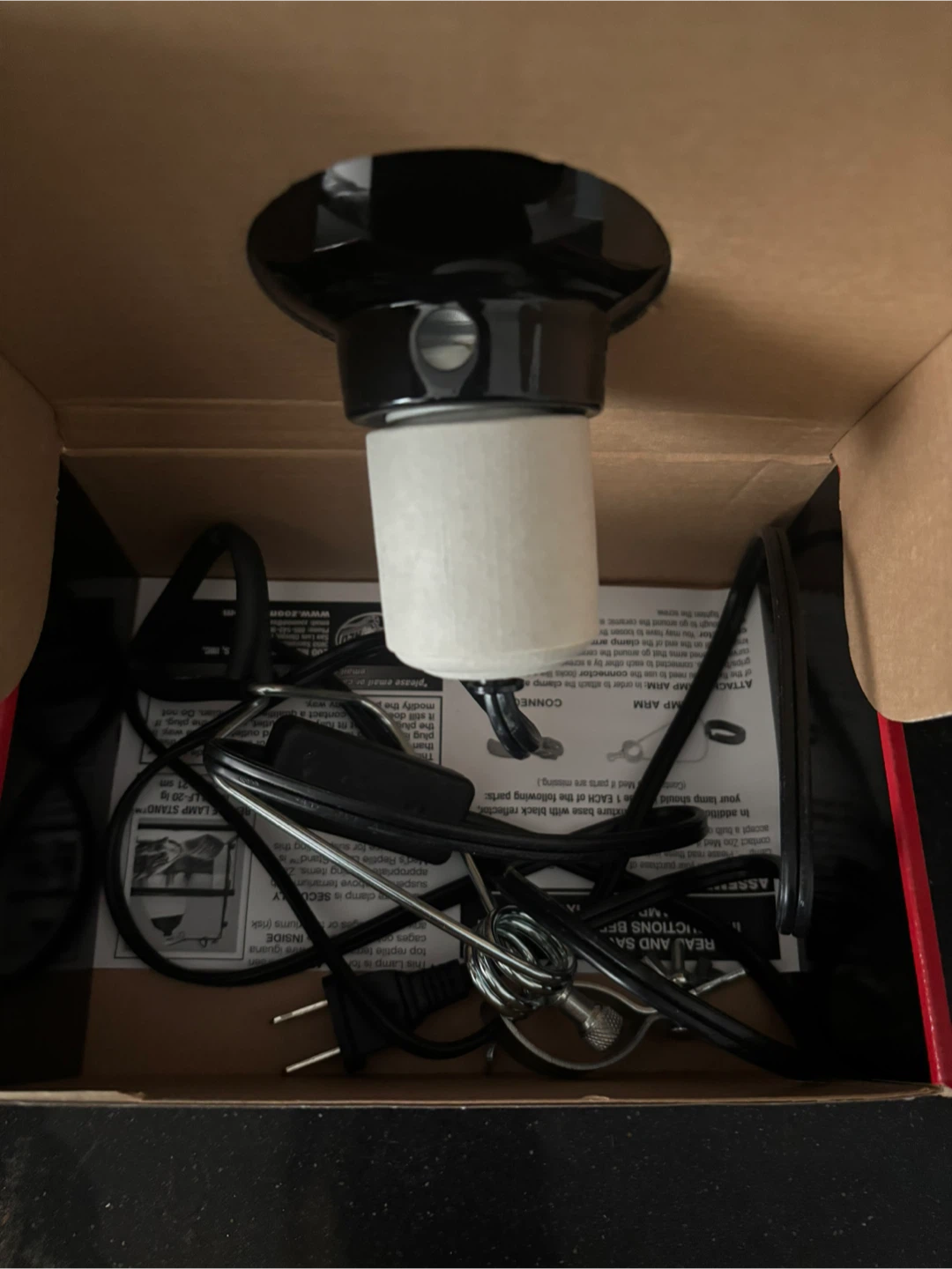 Zoo Med Deluxe Porcelain Clamp Lamp with Free bulb 🏆 - photo 3