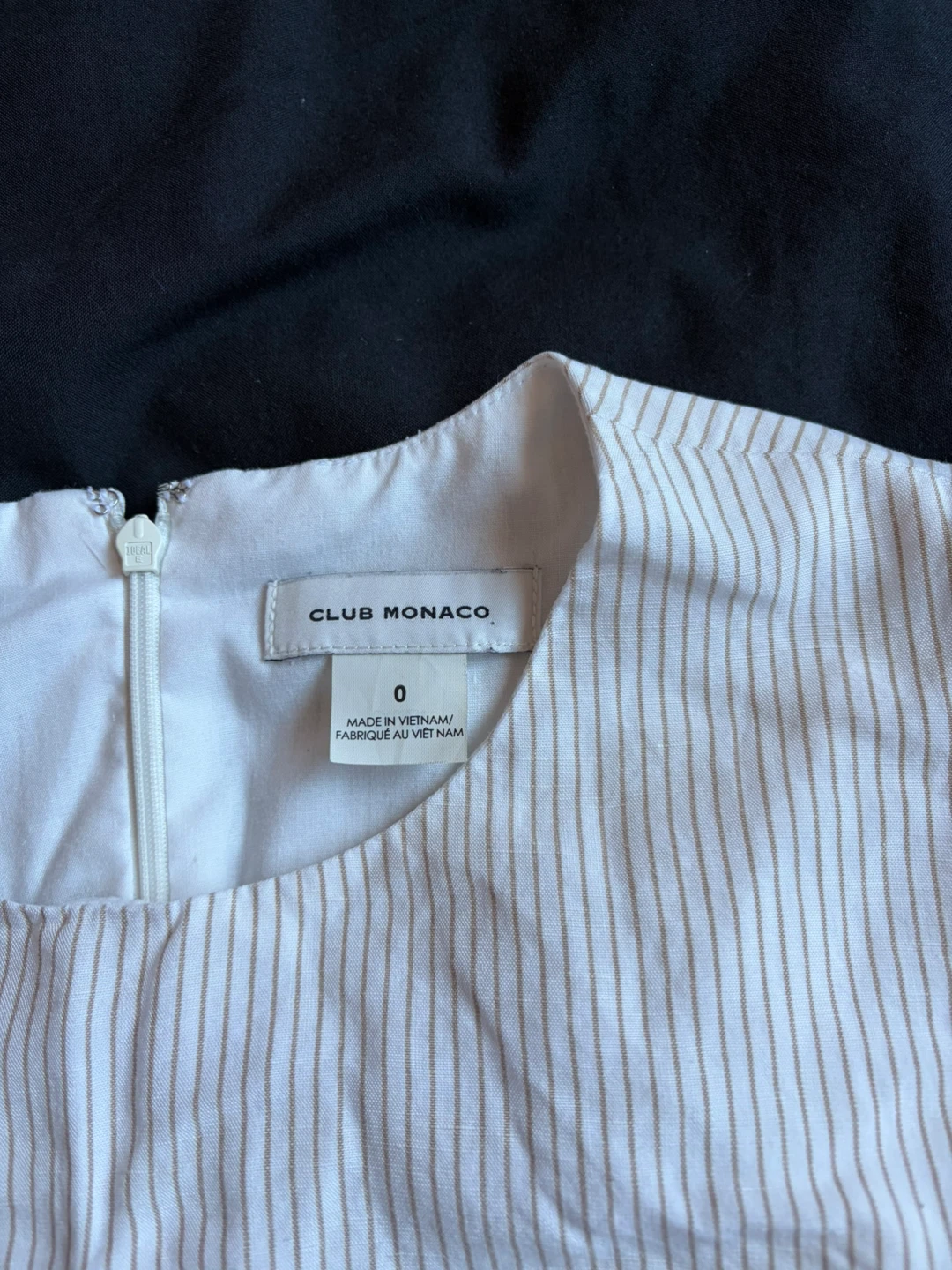 Club Monaco Striped Romper - Size 0 - photo 3