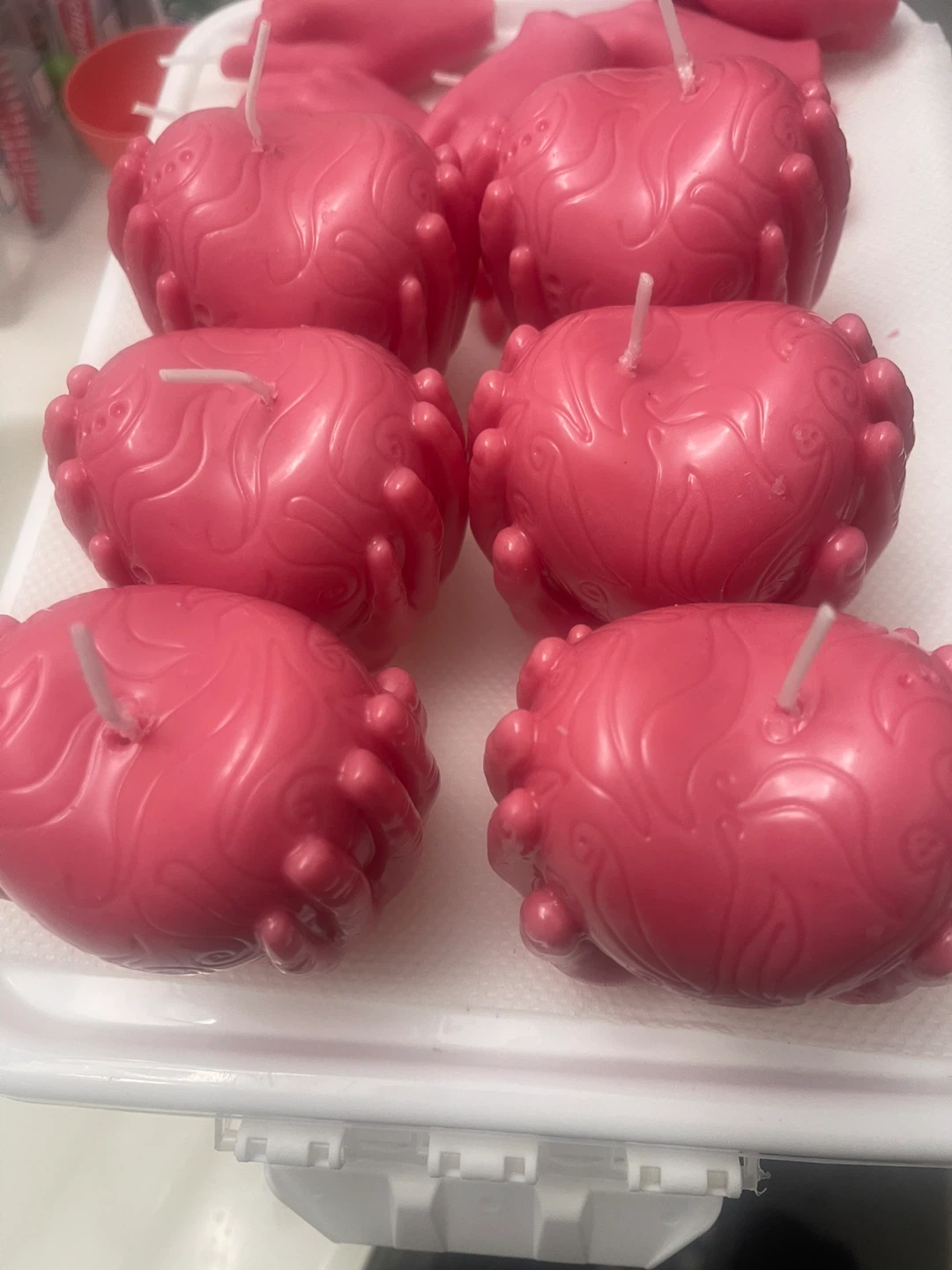 Heart Shaped Hand Candle - photo 5