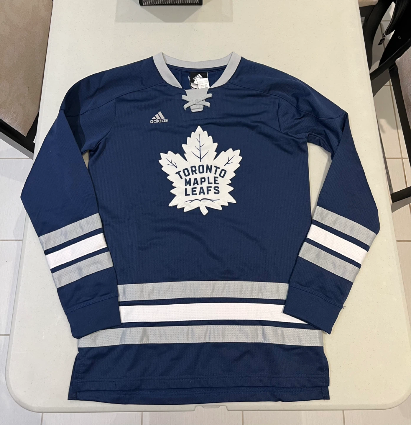 New! Kid’s Auston Matthews Toronto Maple Leafs Hockey Jersey - photo 4