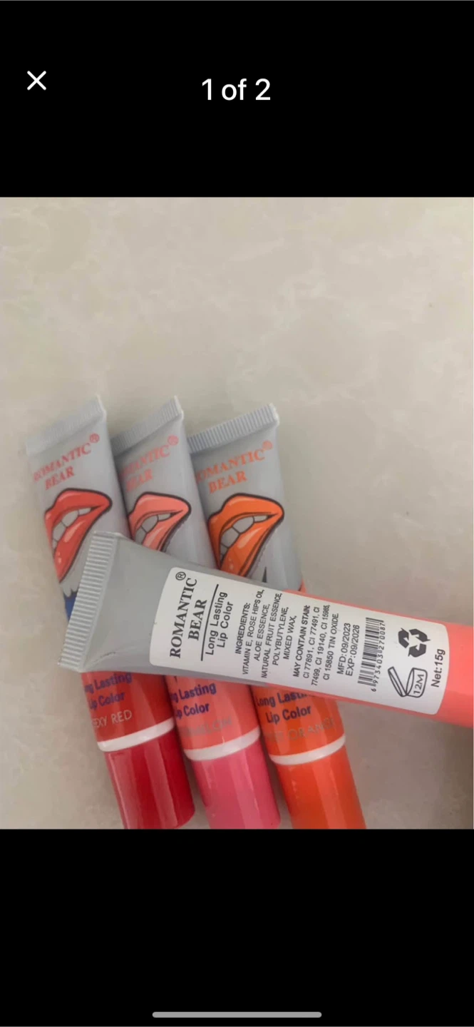 Romantic Bear Long Lasting Lip Color (4 Pack) - photo 2