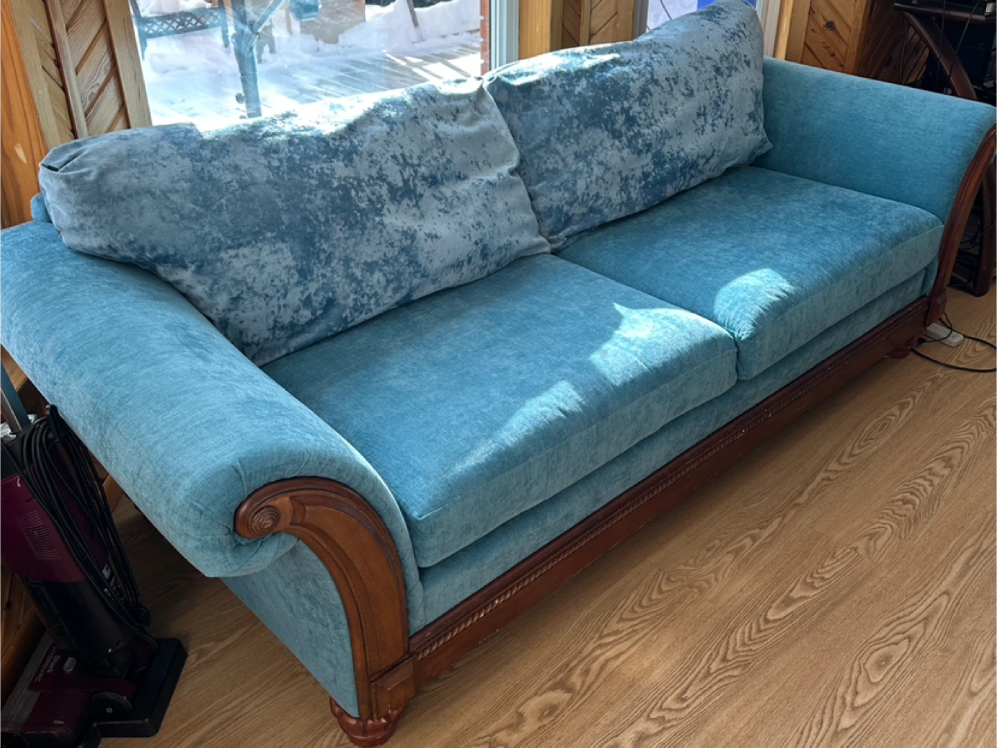 Large Sklar Peppler Solid Wood Sofa (CAN DELIVER) - photo 2