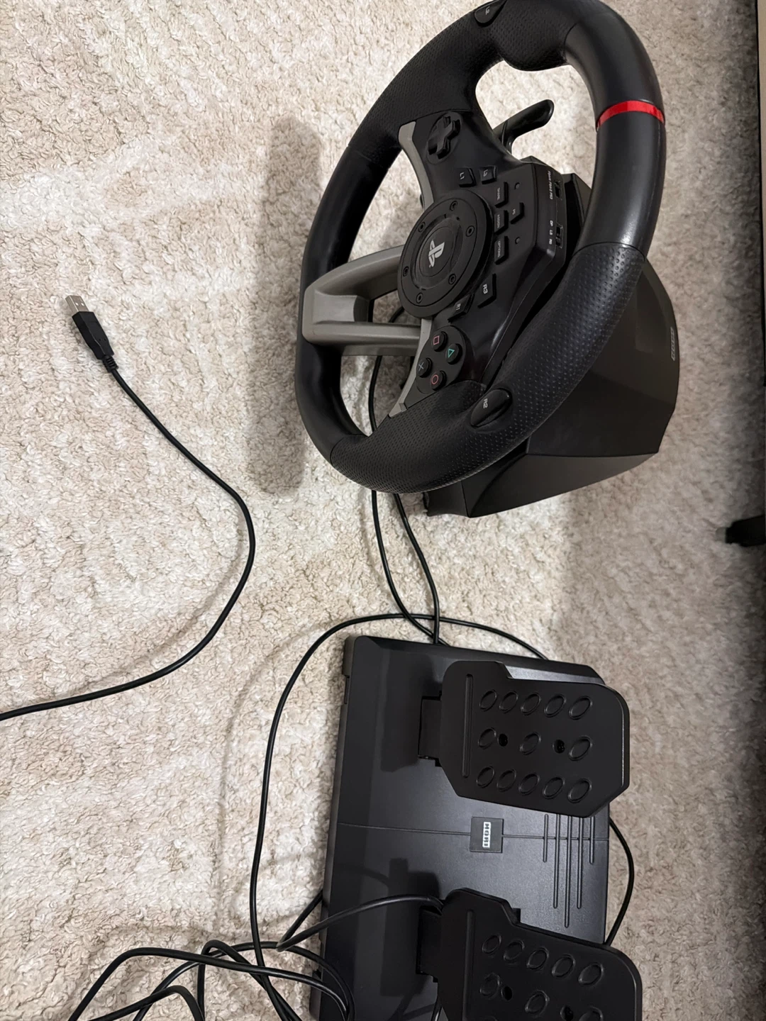 HORI Racing Wheel and Pedals for PlayStation