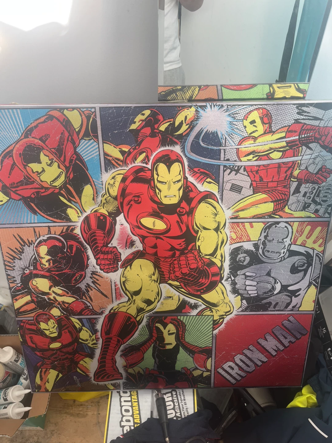 Iron Man Comic Art Print