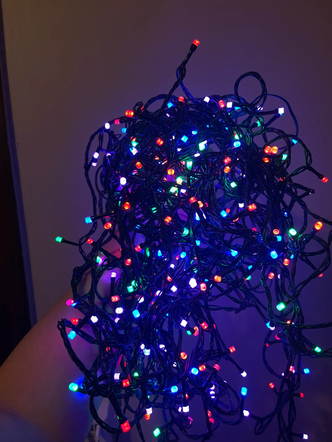 Christmas String Lights - 115ft multimode color