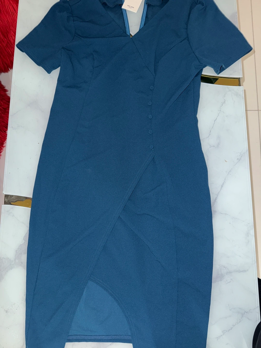 Grace Karin Women's Sleeve Button Front XL - photo 3