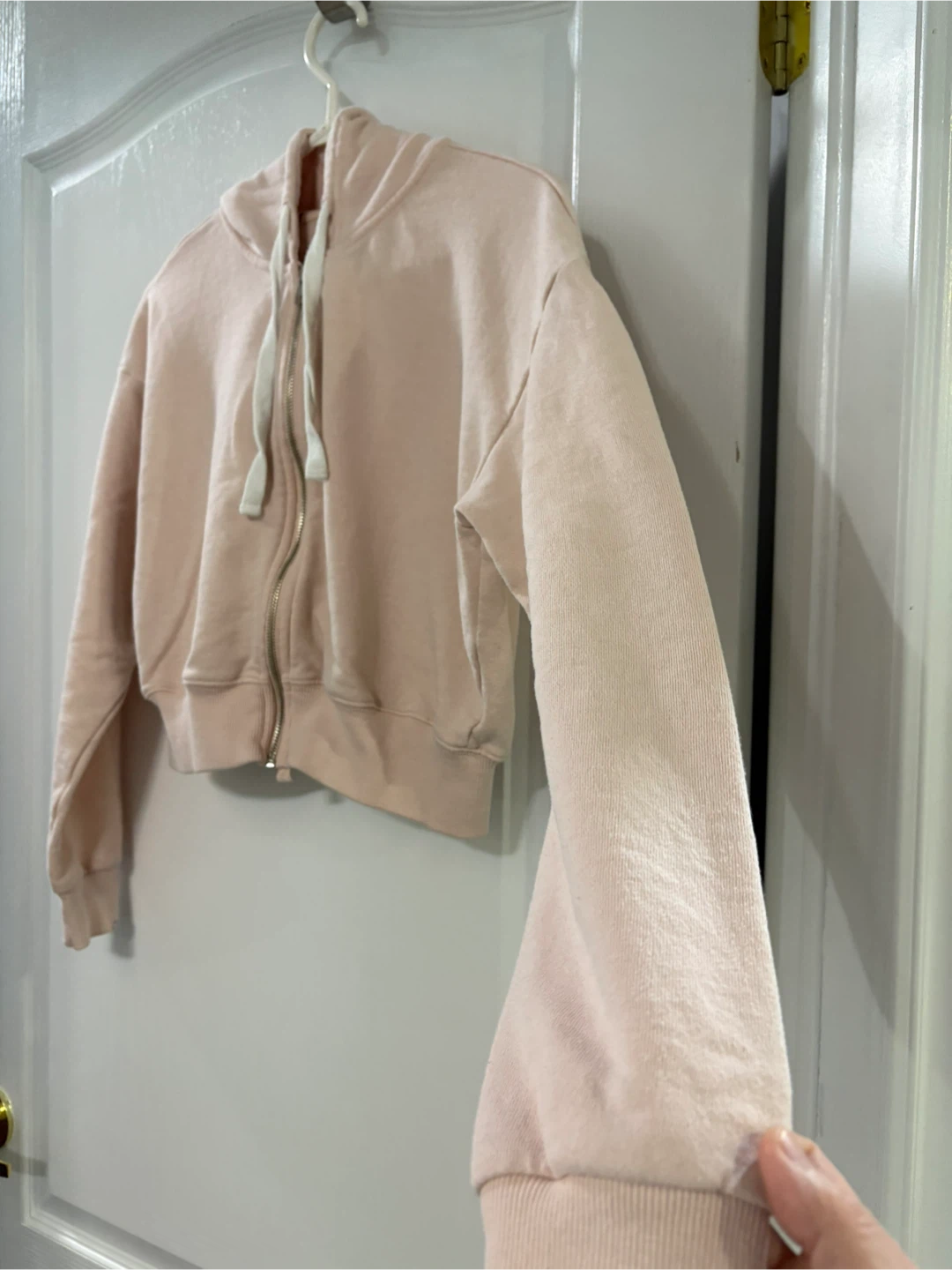 Cropped Zip-Up Hoodie - photo 2