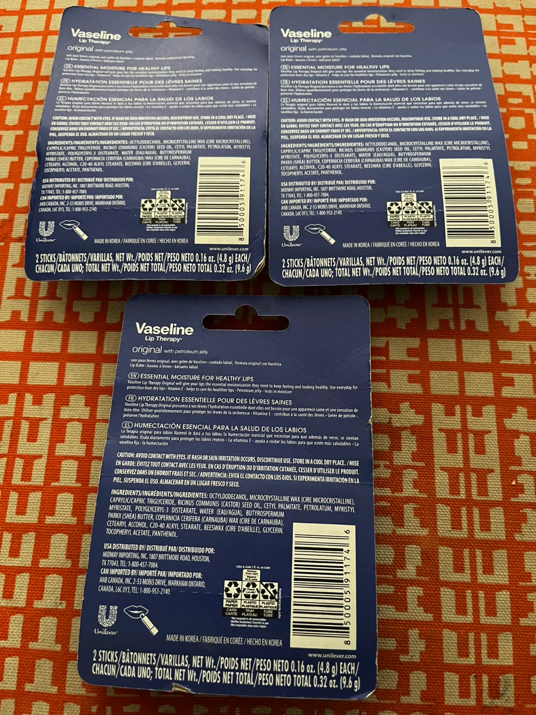 Vaseline Lip Therapy Original 2-Pack - photo 2