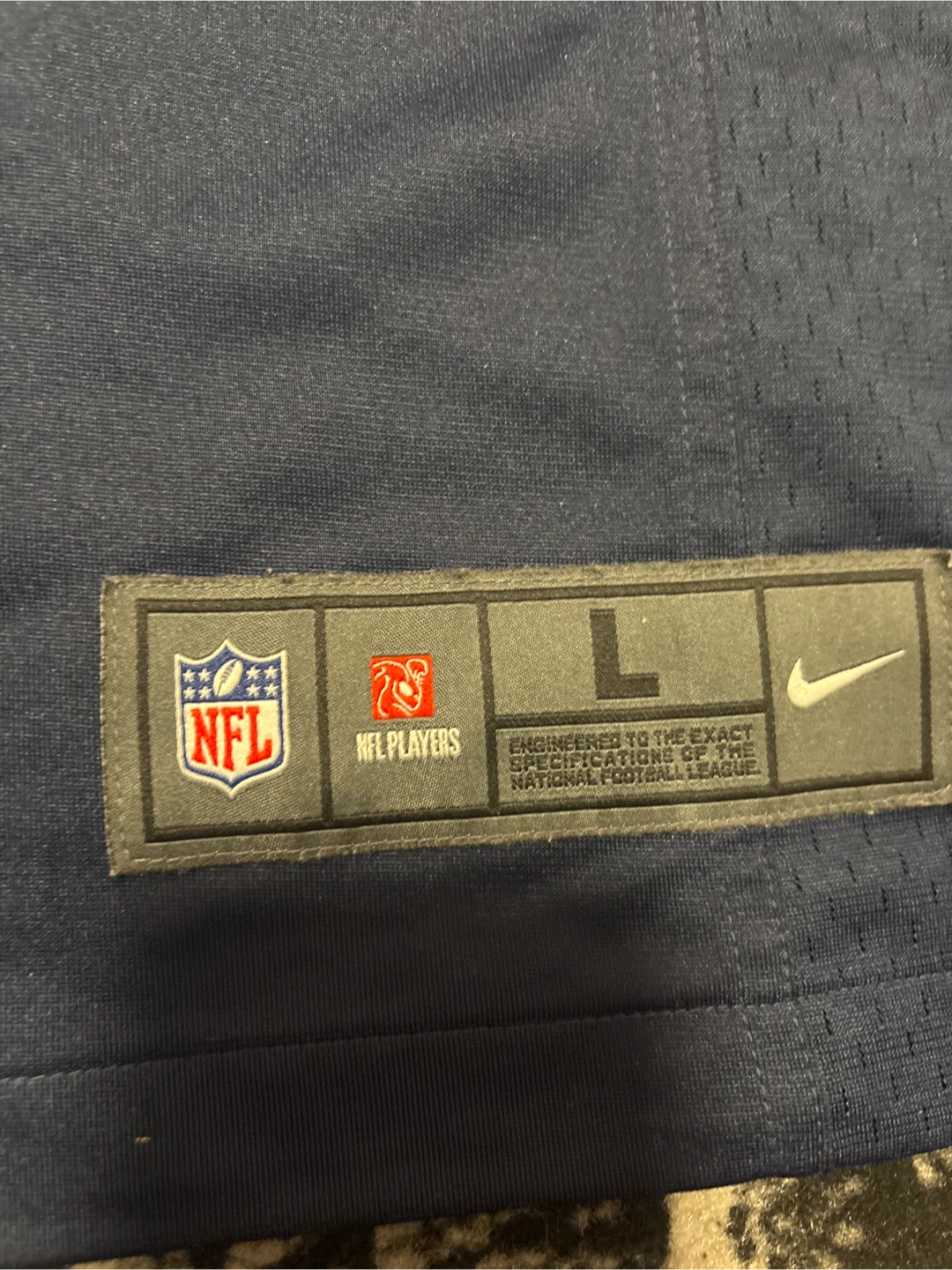 Nike Seattle Seahawks Wilson #3 Super Bowl XLIX Jersey Size L - photo 3