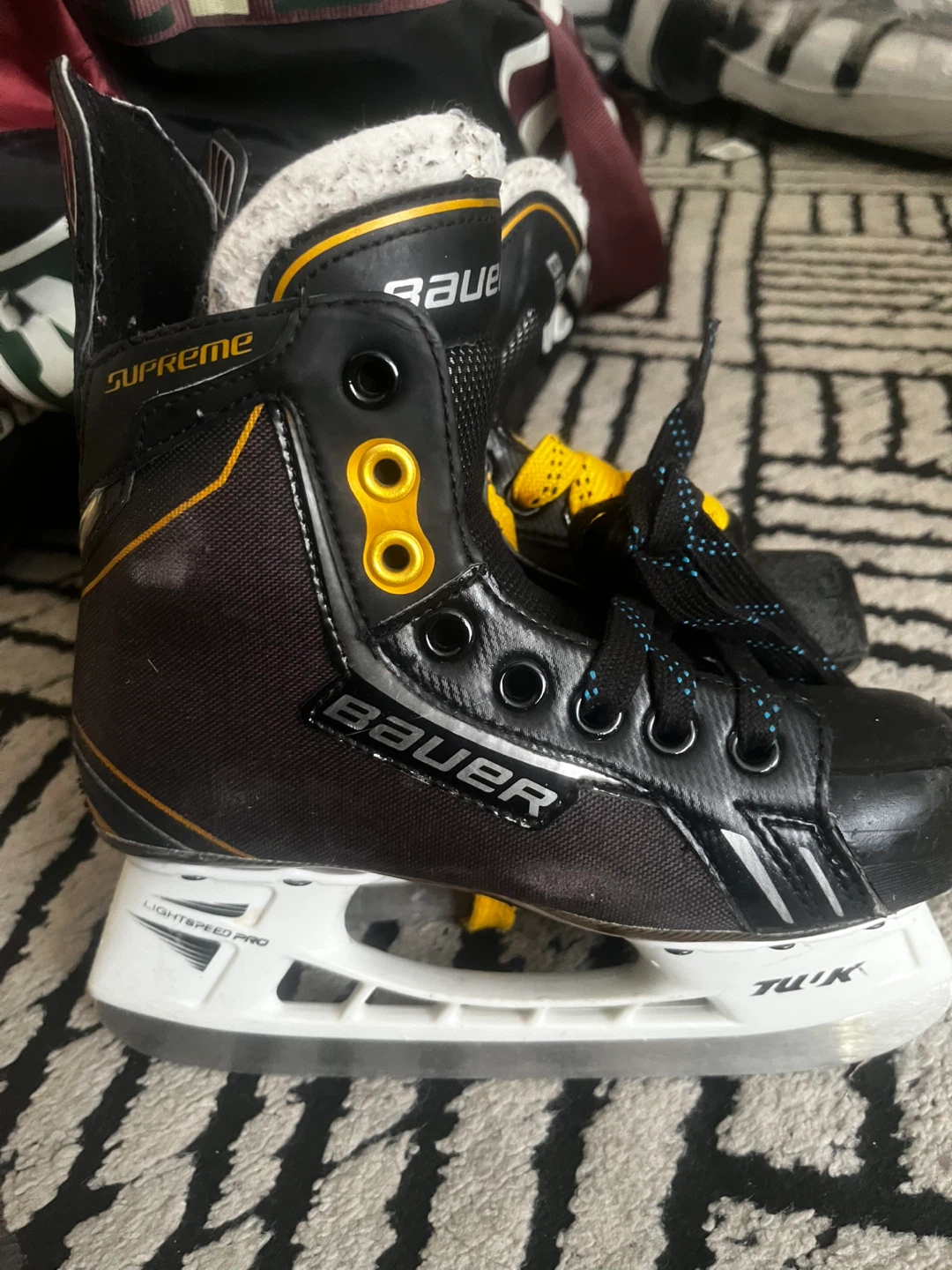 Bauer Supreme Hockey Skates - Youth Size 1.5