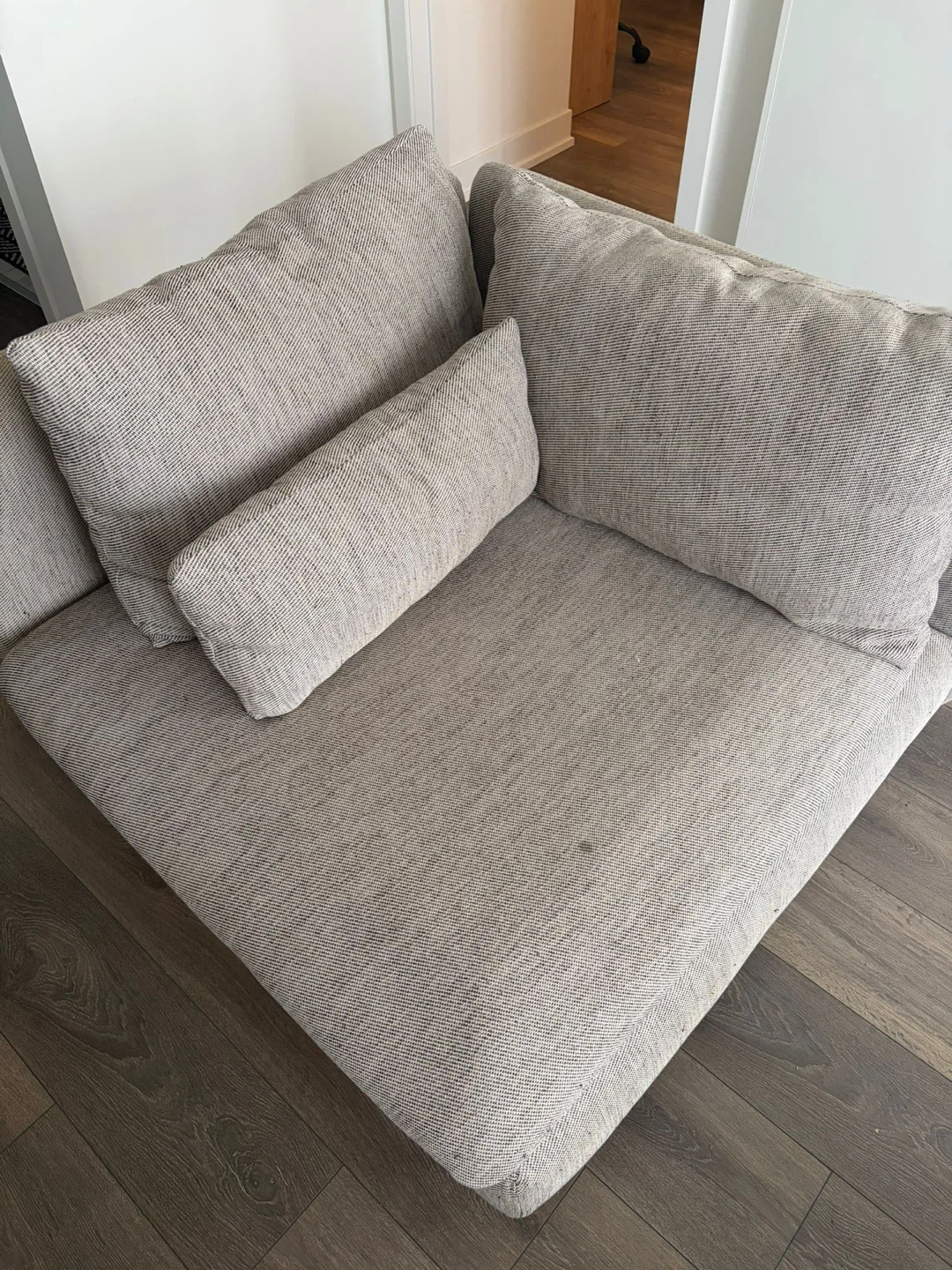 Ikea Soderhamn Corner Sectional in beige/grey - photo 3