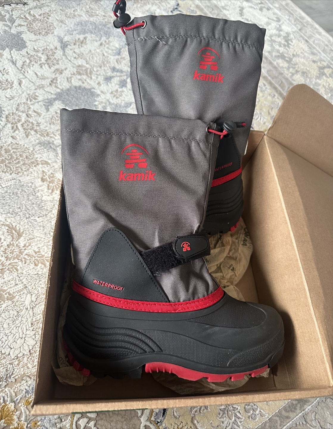 Kamik Waterproof Toddler Winter Boots - Size 33_34 - photo 4