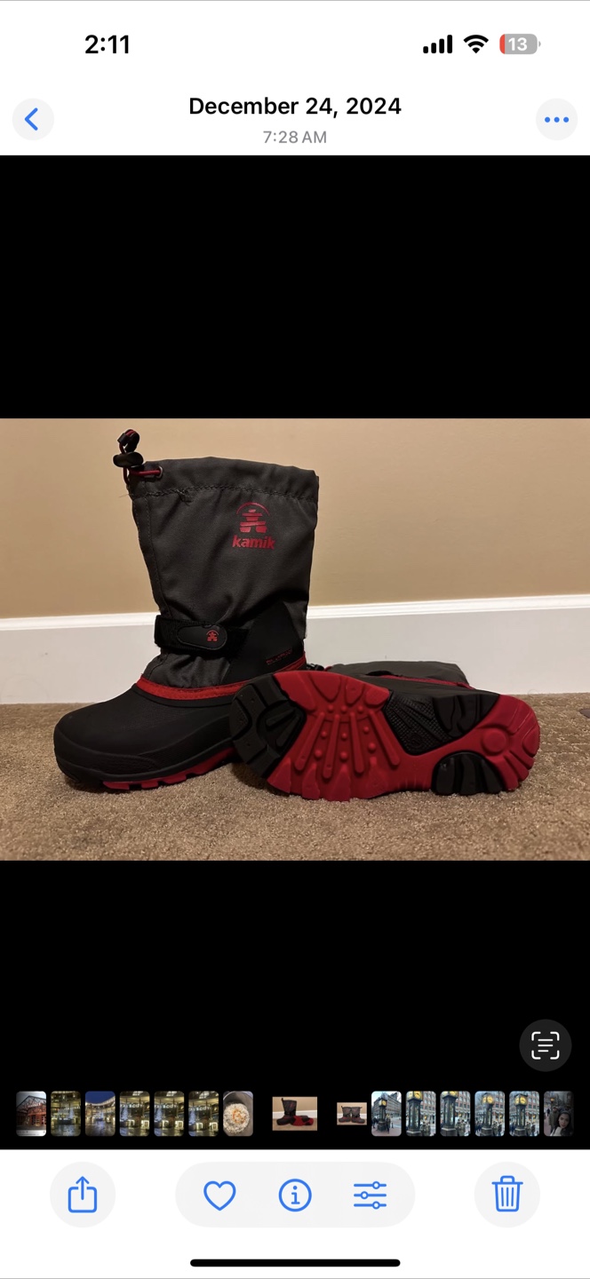 Kamik Waterproof Toddler Winter Boots - Size 33_34 - photo 3
