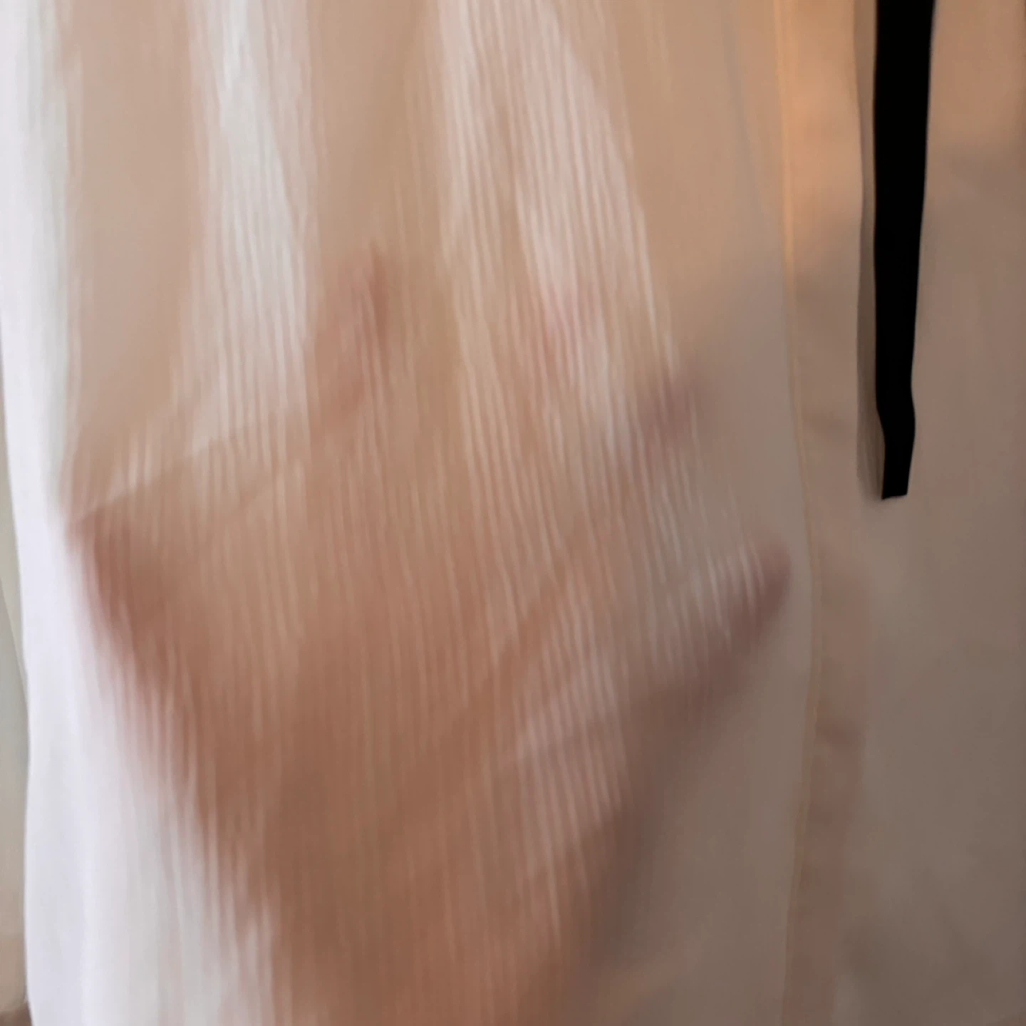 White Zara Basic Blouse - Size M - photo 5