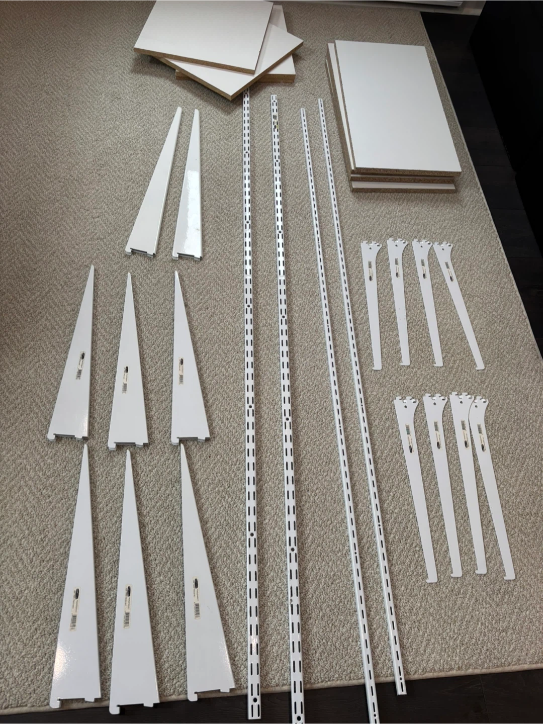 🏆 Track Shelving System Components - Rubbermaid - photo 3