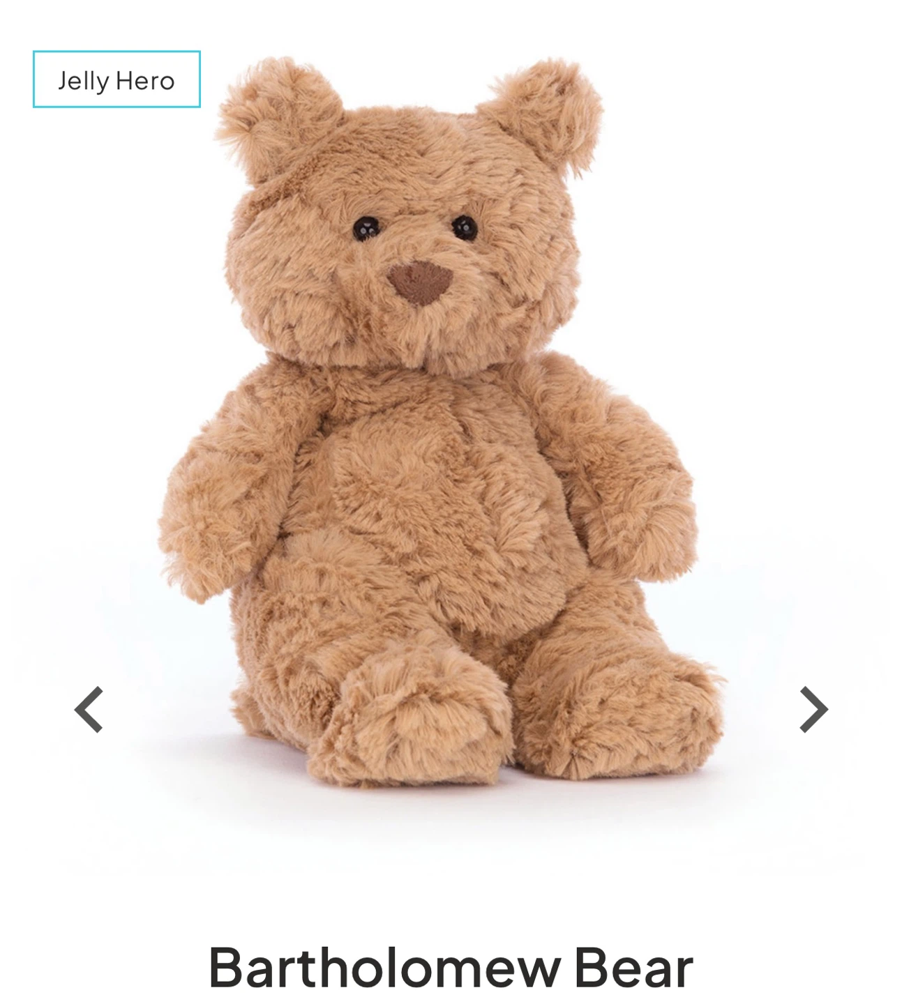 Jellycat Bartholomew Bear - Tiny - photo 2