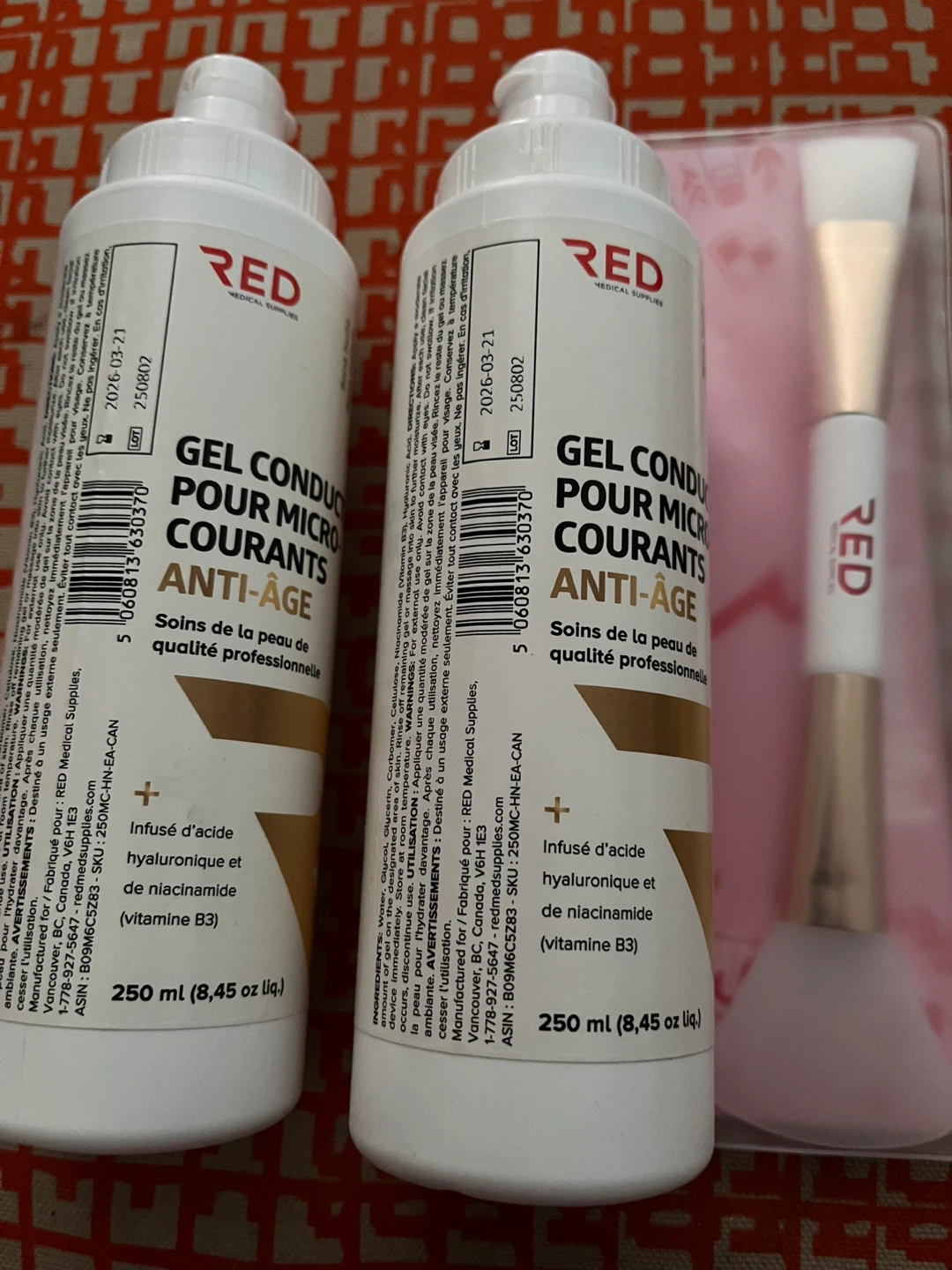 RED Medical Supplies Age-Defying Microcurrent Conductive Gel - photo 2