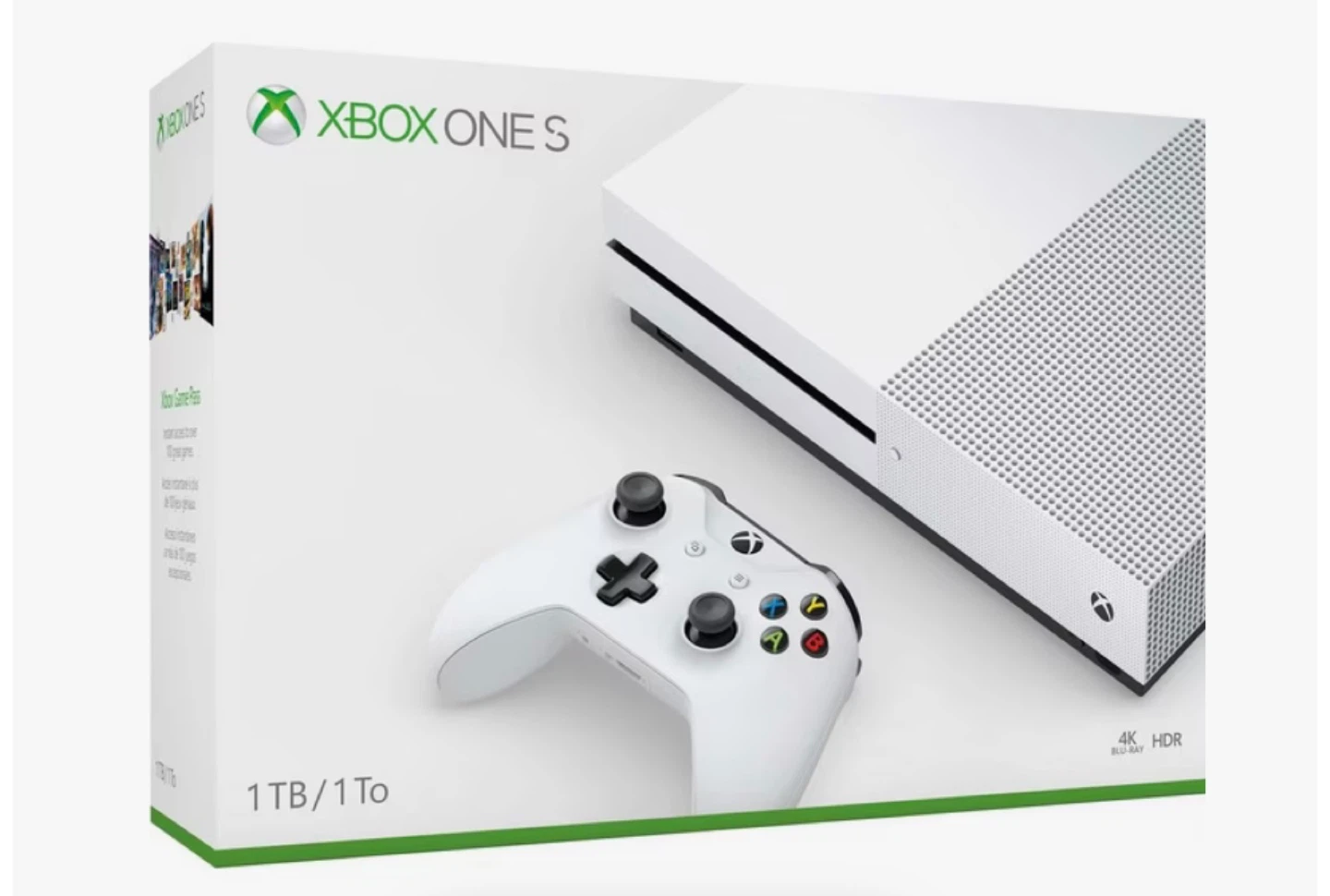 Microsoft Xbox One S 1TB Console with Controller - photo 2