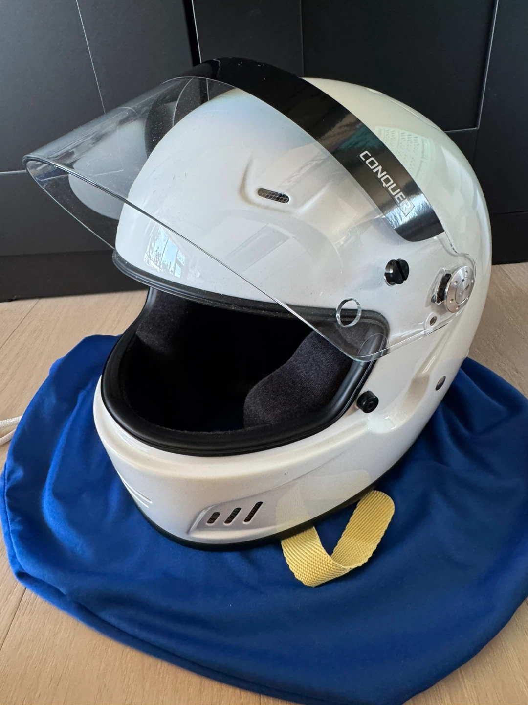 Conquer Full Face Helmet SA2015 White 🏆 - photo 2