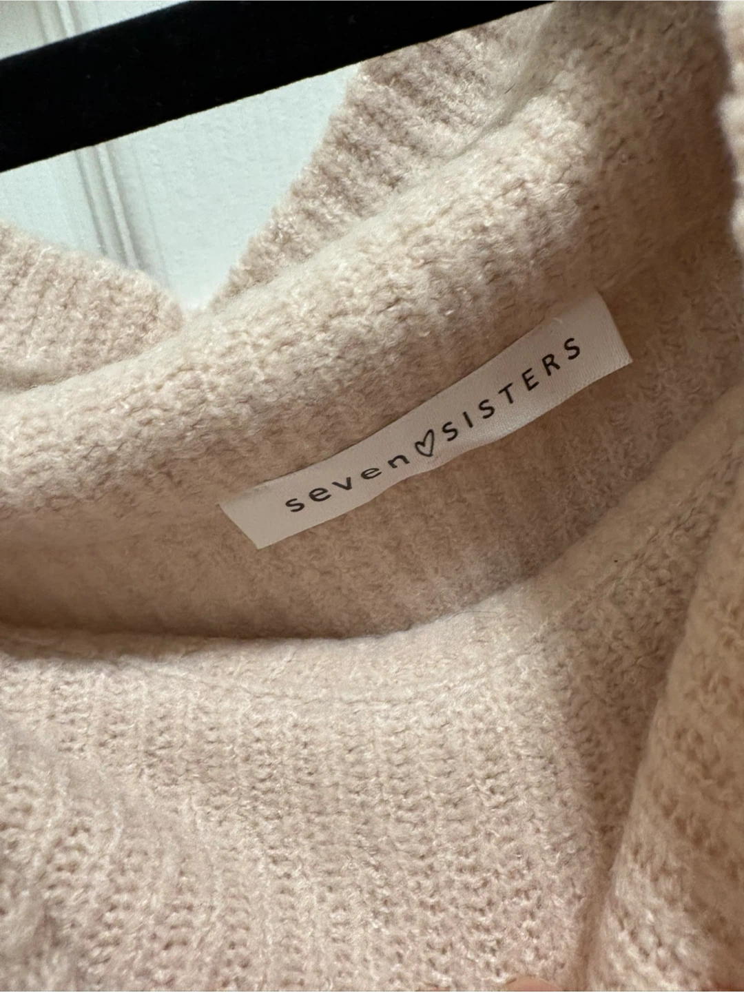 Medium Free Womens Pink Knit winter soft 🏆Sweater - photo 2