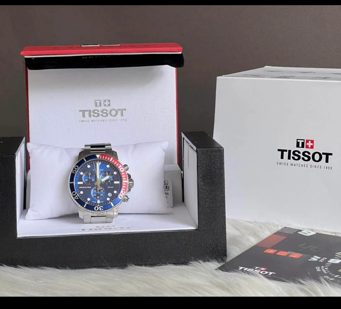 Brand New, authentic Tissot Men’s Seastar Chronograph Watch - photo 3