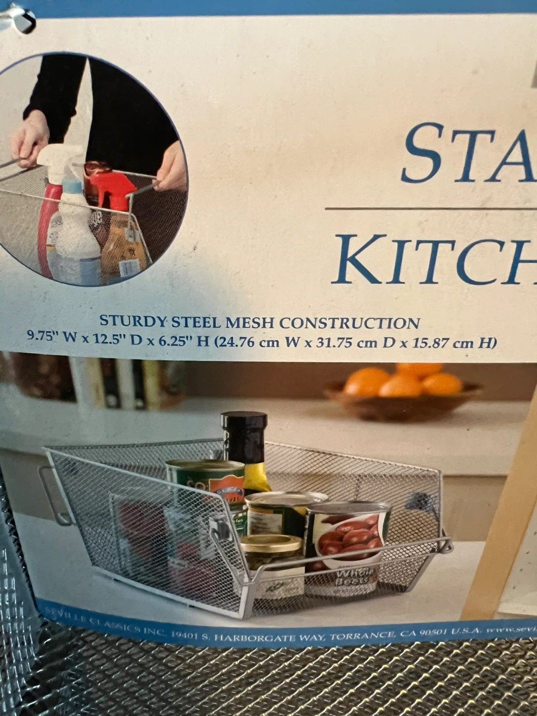 Seville Classics Stacking Kitchen Bin 🏆 - photo 4