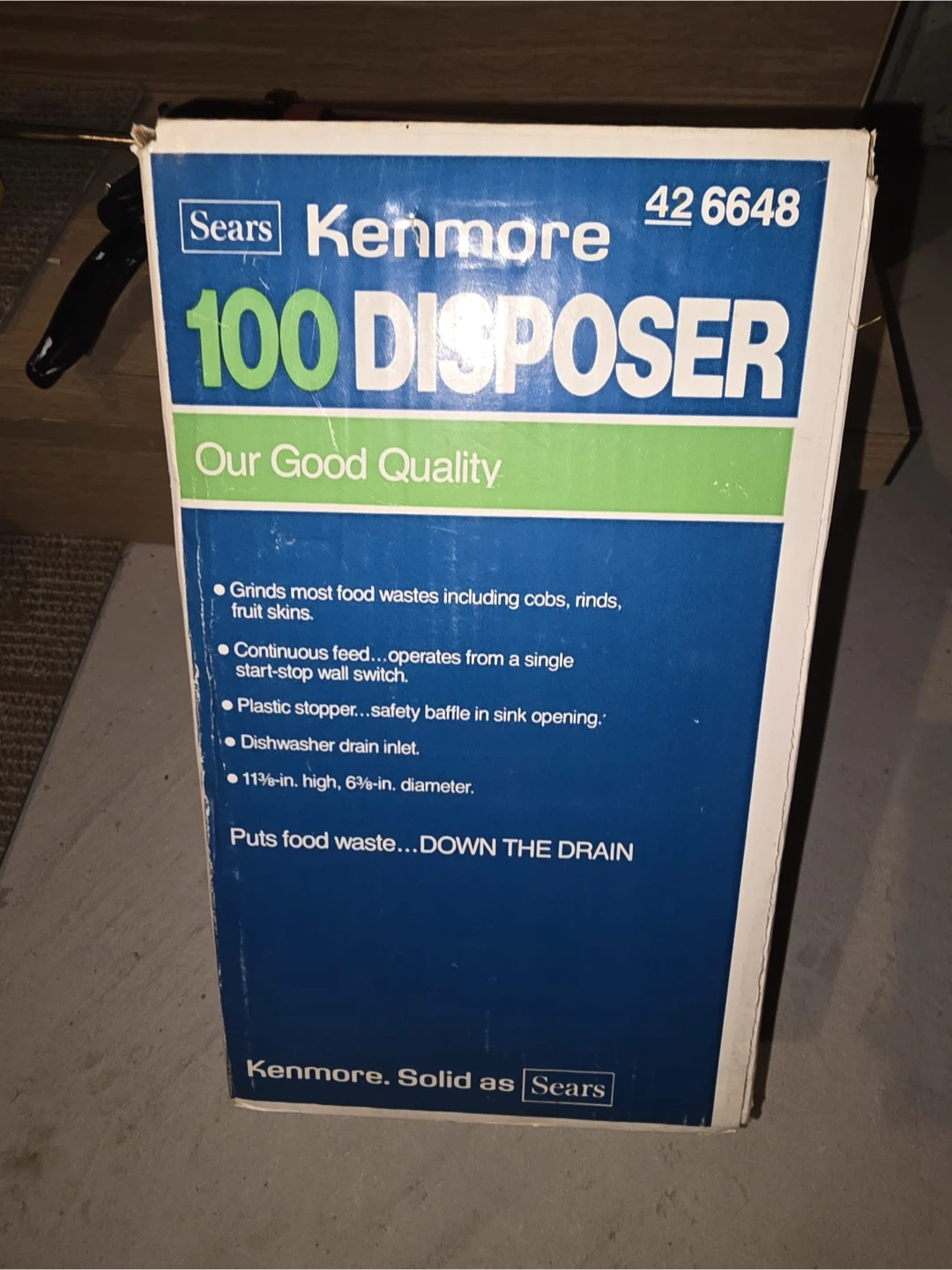 Kenmore 100 Disposer - photo 3
