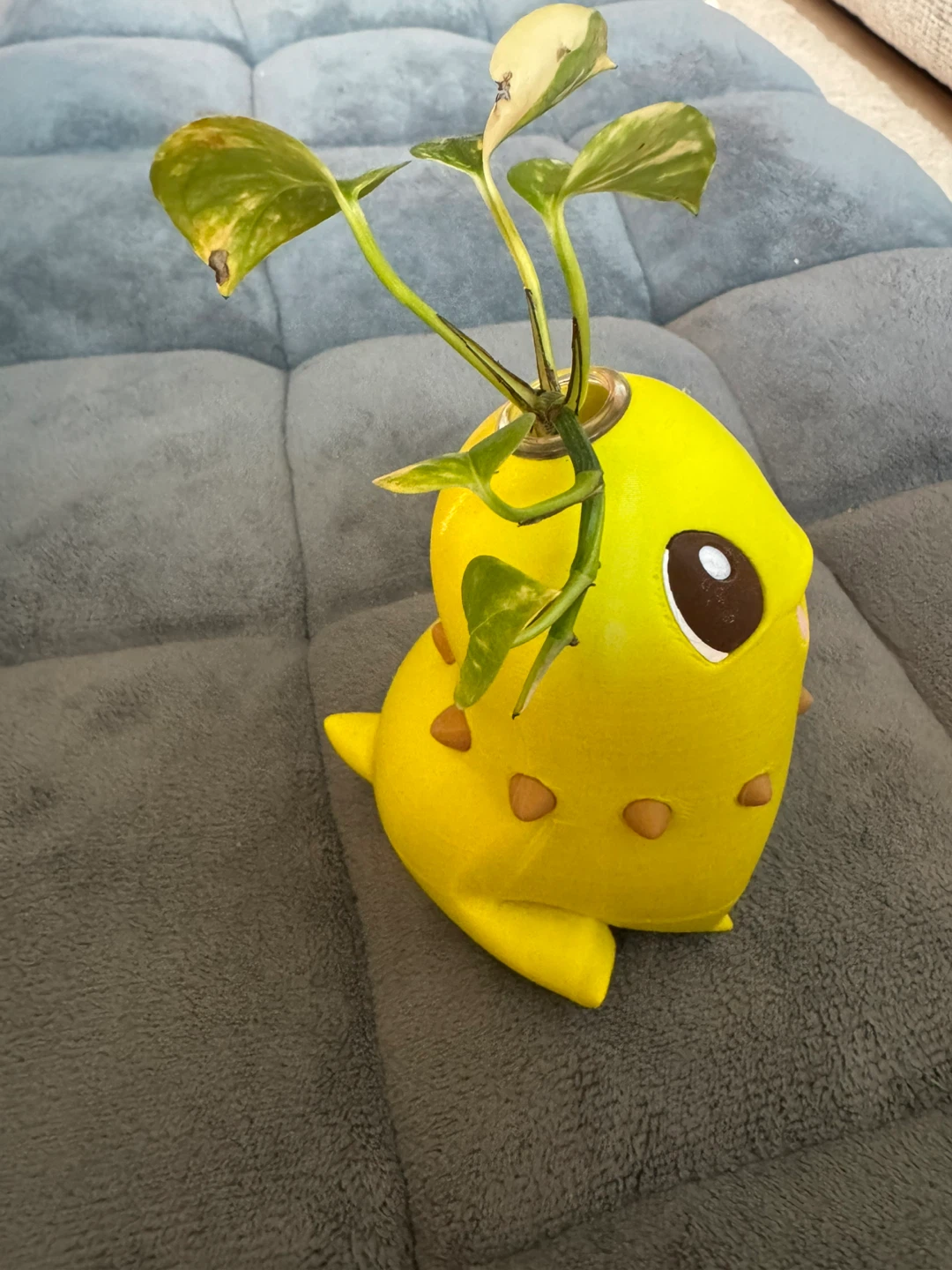 Shiny Chikorita Pokemon Propagation Planter 🏆 - photo 2