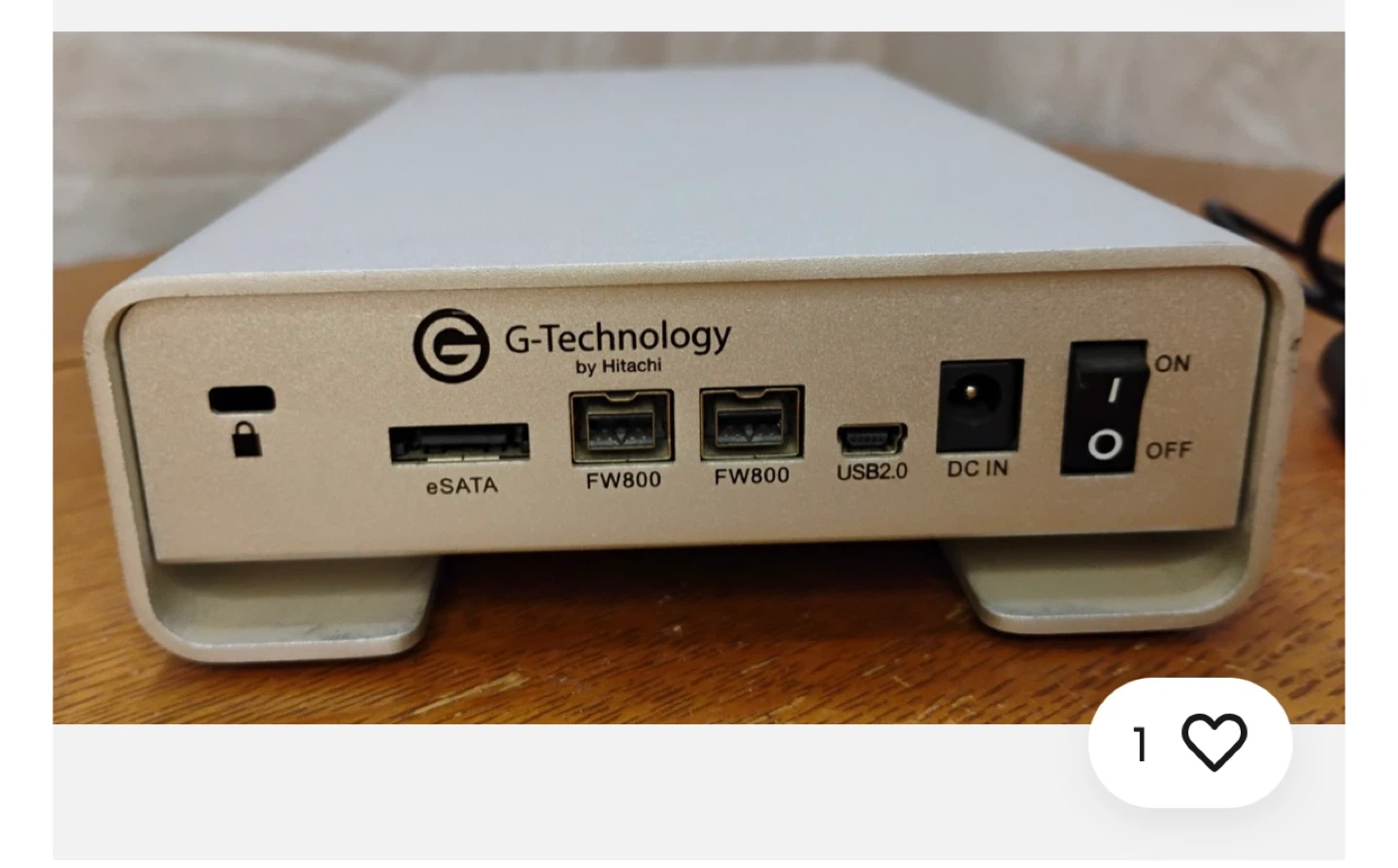 G-Technology G|DRIVE External Hard Drive Enclosure - photo 4