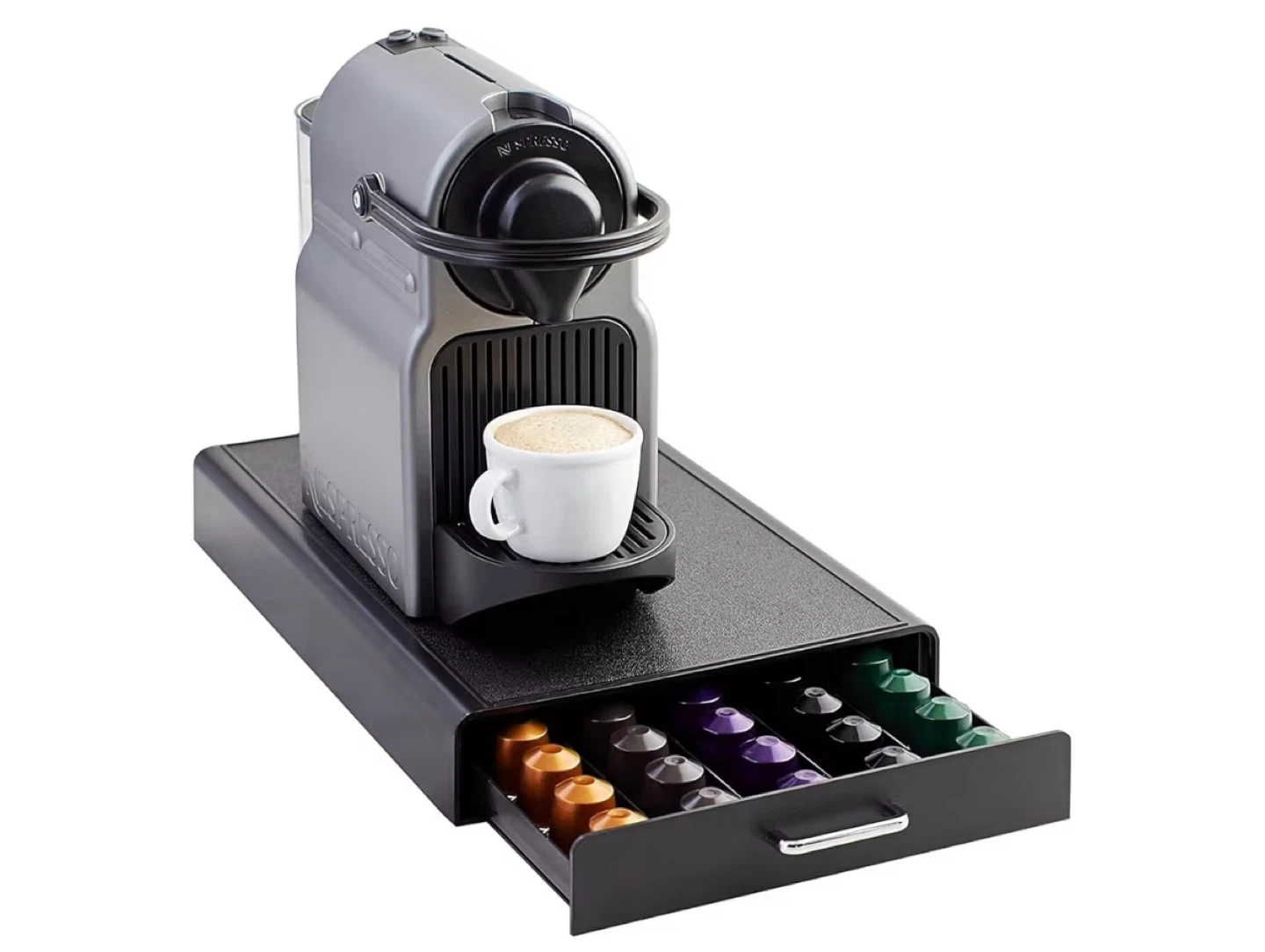 Nespresso Coffee Pod Drawer Organizer - Black - photo 2