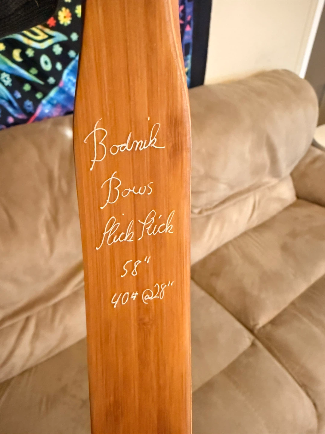 Bodnik Bows Stick Pick Recurve Bow 58"