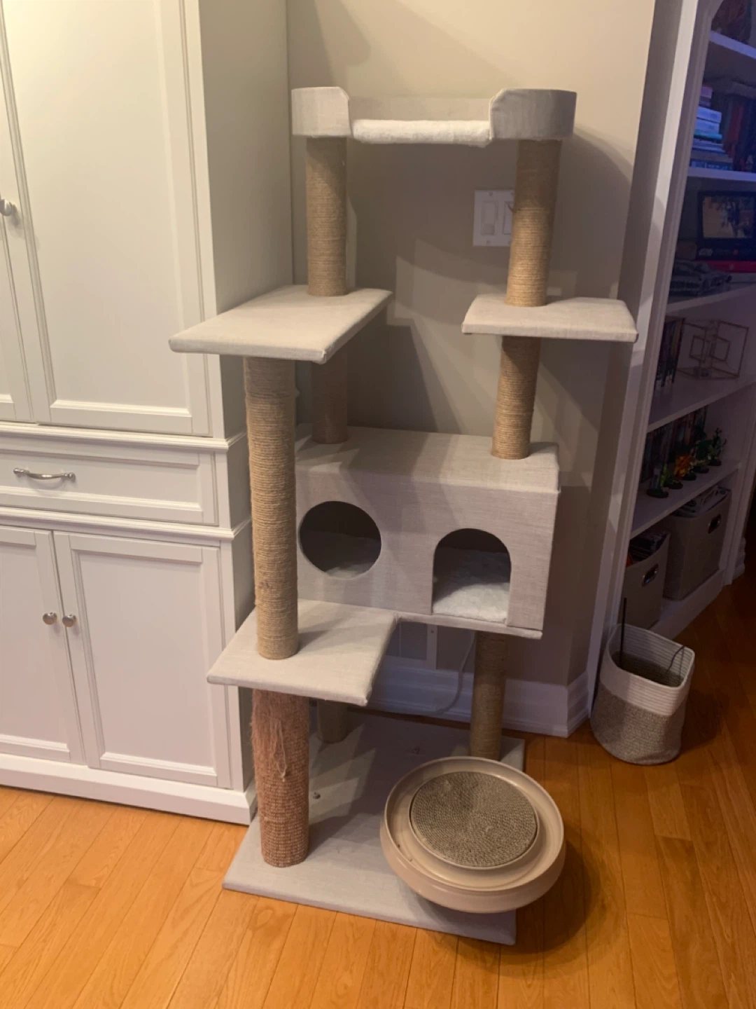 Multi-Level Cat Tree Condo with Scratching Post