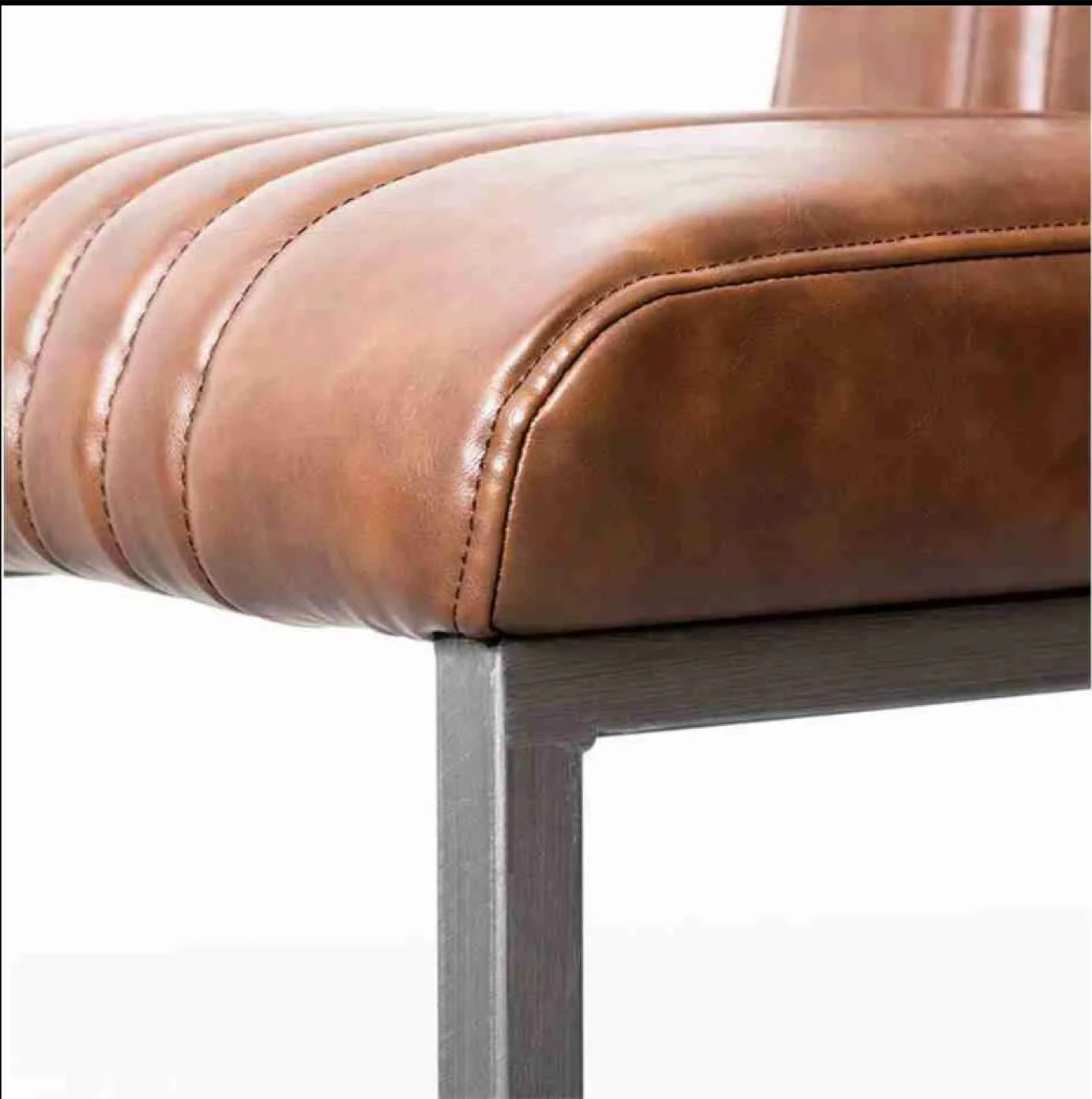 2 Brand New Black Leather chairs - photo 2