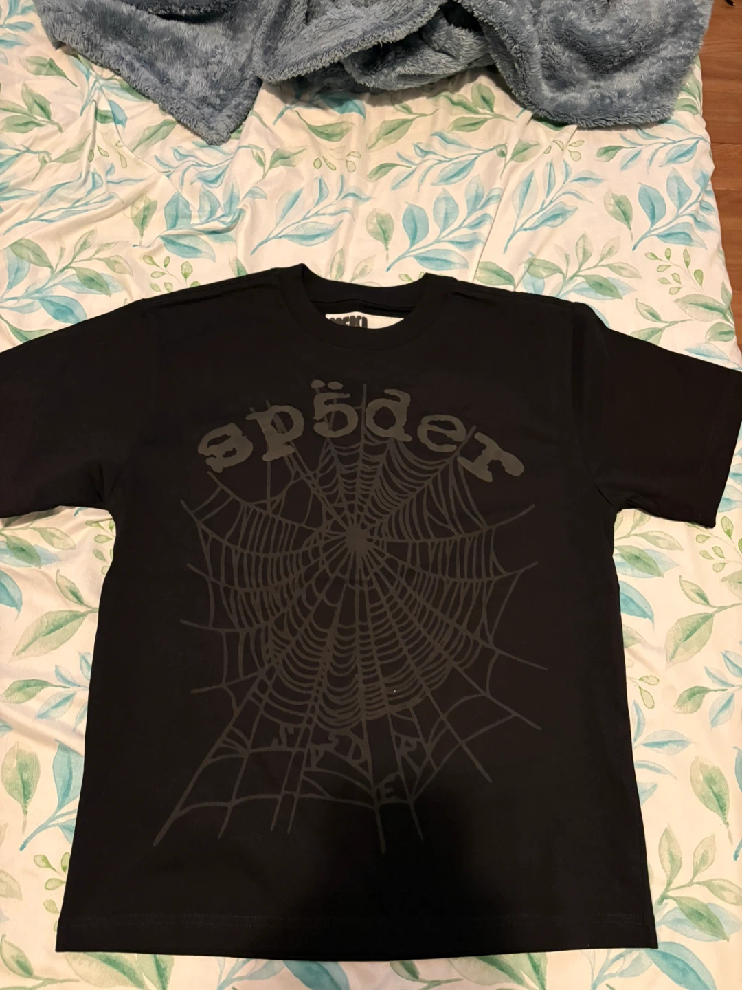 SP5DER Phantom OG Web Tee - Black