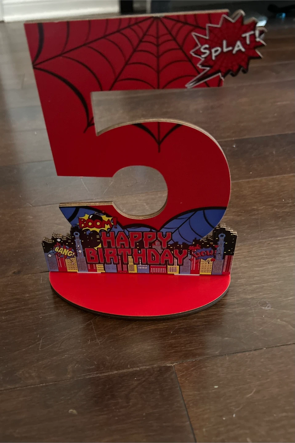 Spider-Man birthday decorations - photo 3