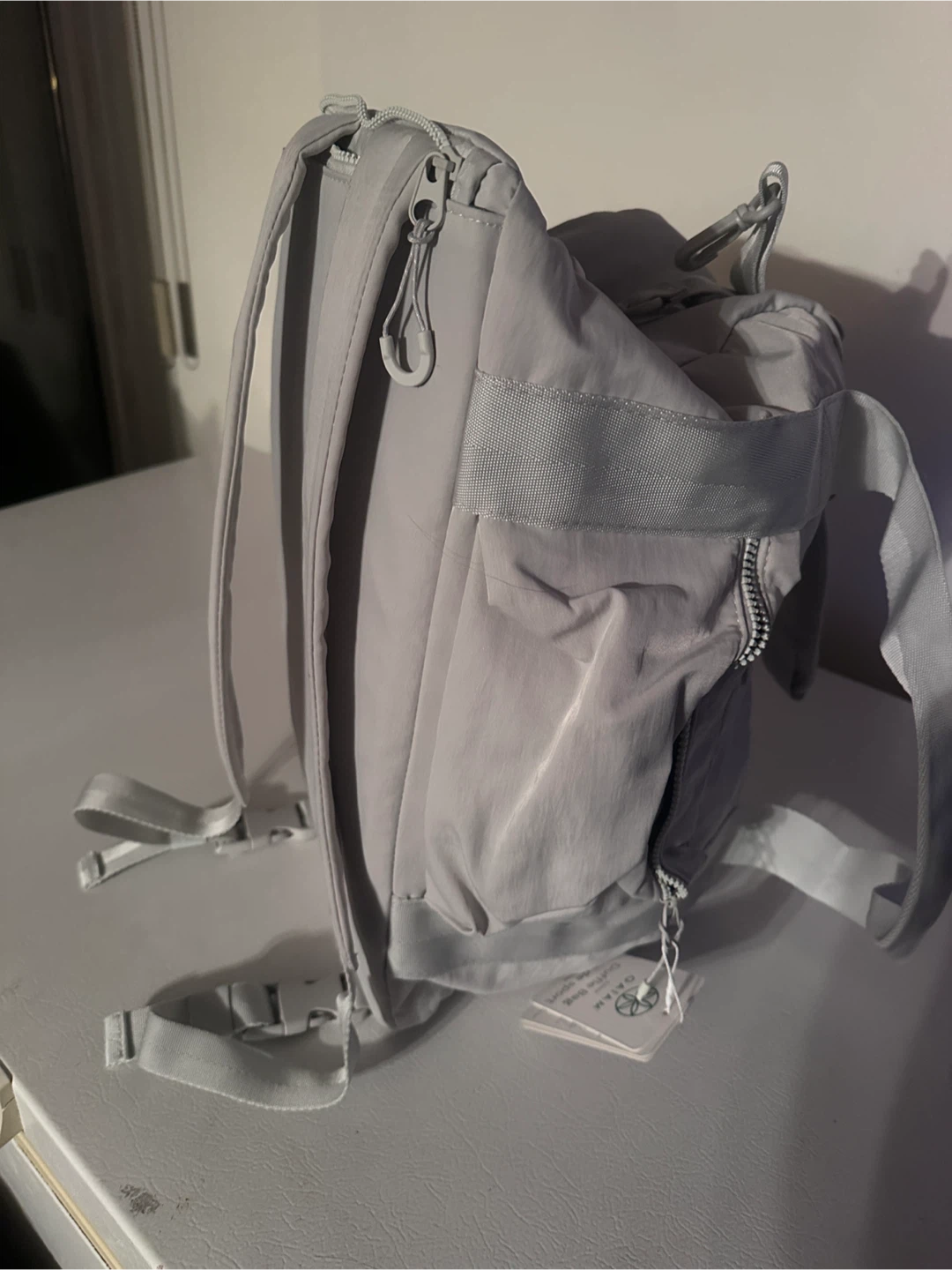 Gaiam Grey Duffle Bag Backpack - photo 2