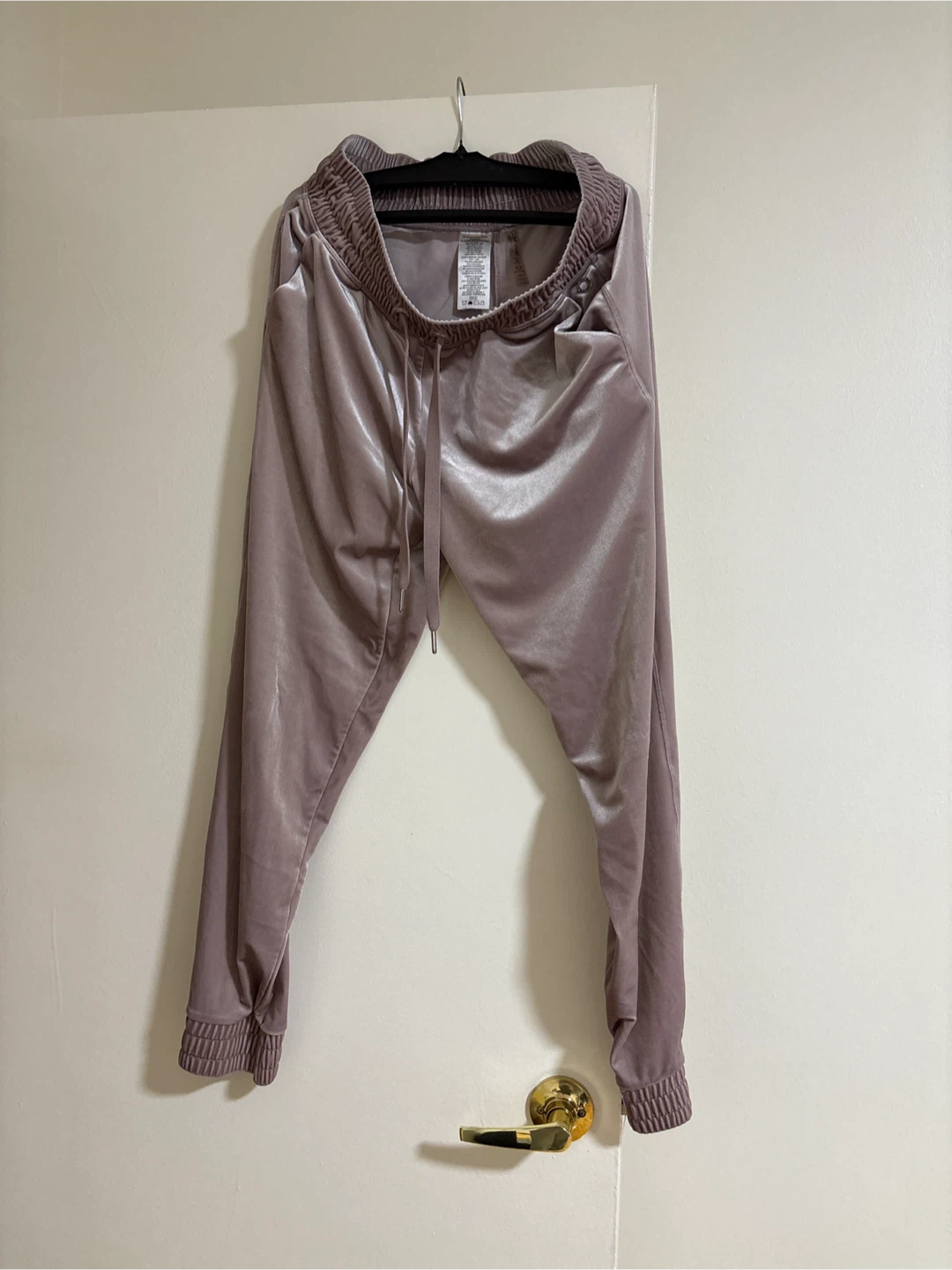 Calvin Klein Performance Velvet Joggers - Pink
