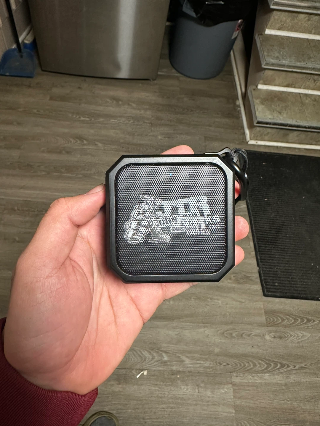 Black Portable Bluetooth Speaker