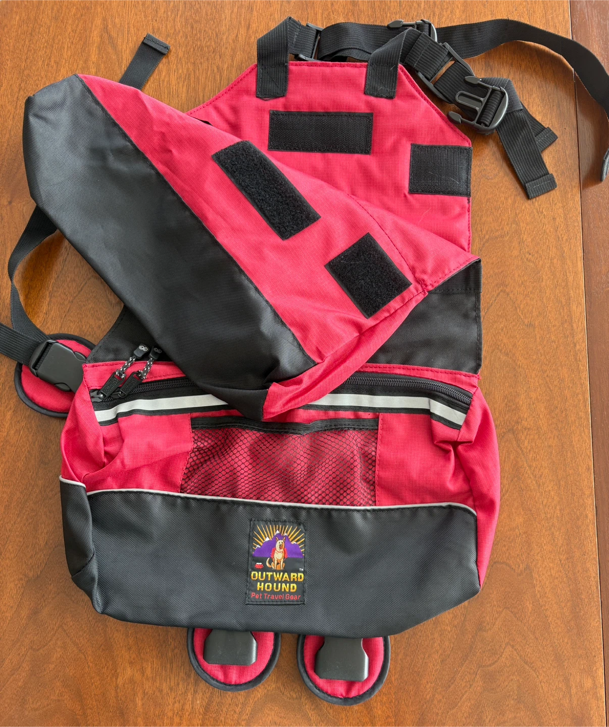 NEW Outward Hound Red Dog Backpack - photo 3