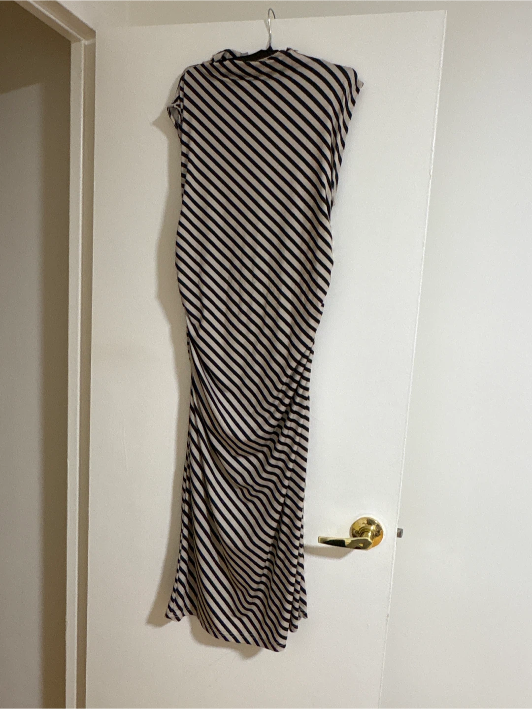 H&M Striped Maxi Dress