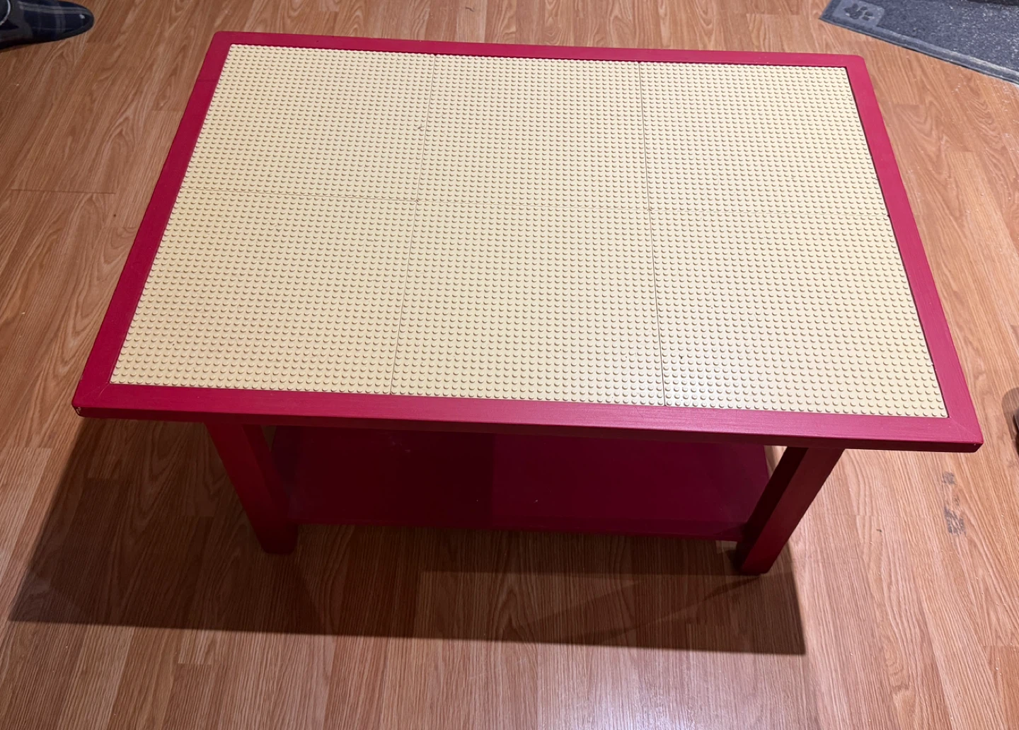 Lego Table with 3 containers of Lego - photo 2