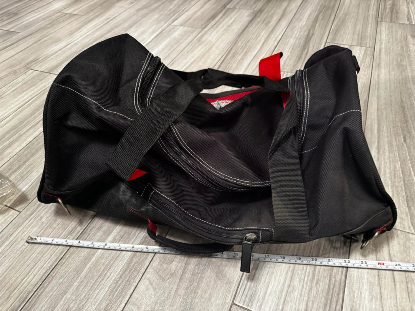 Vintage Marlboro Adventure Team  Lg Duffle Bag Compass Red New 🏆 - photo 4
