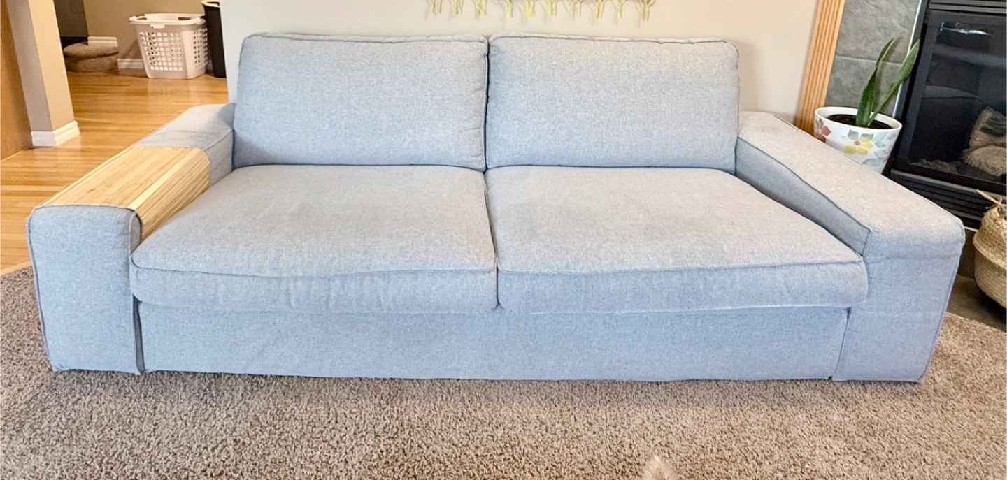 IKEA Kivik Sofa in Tibble bay gray - photo 2