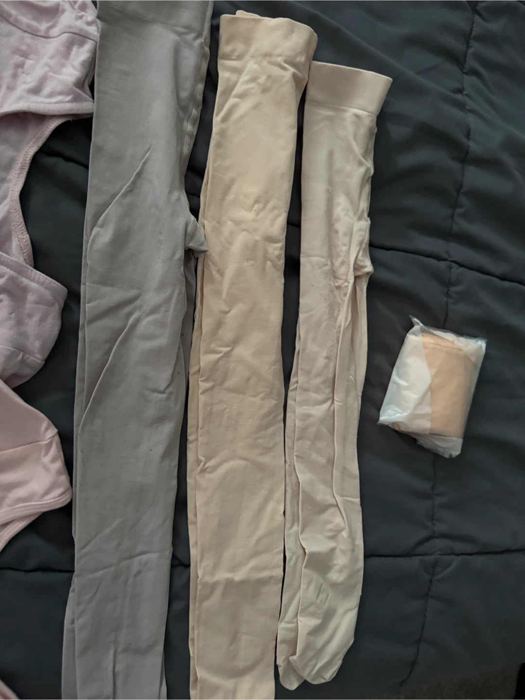 Pink Ballet Leotard and Tights Set